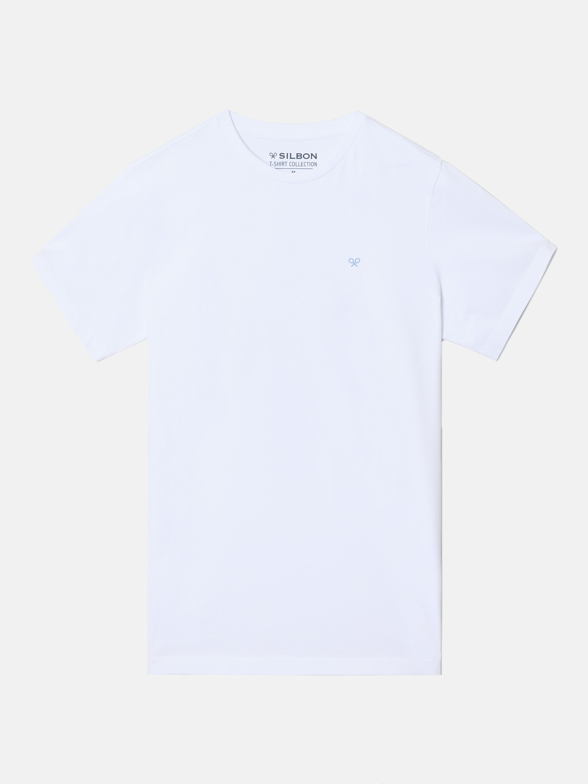 White ethnic logo t-shirt