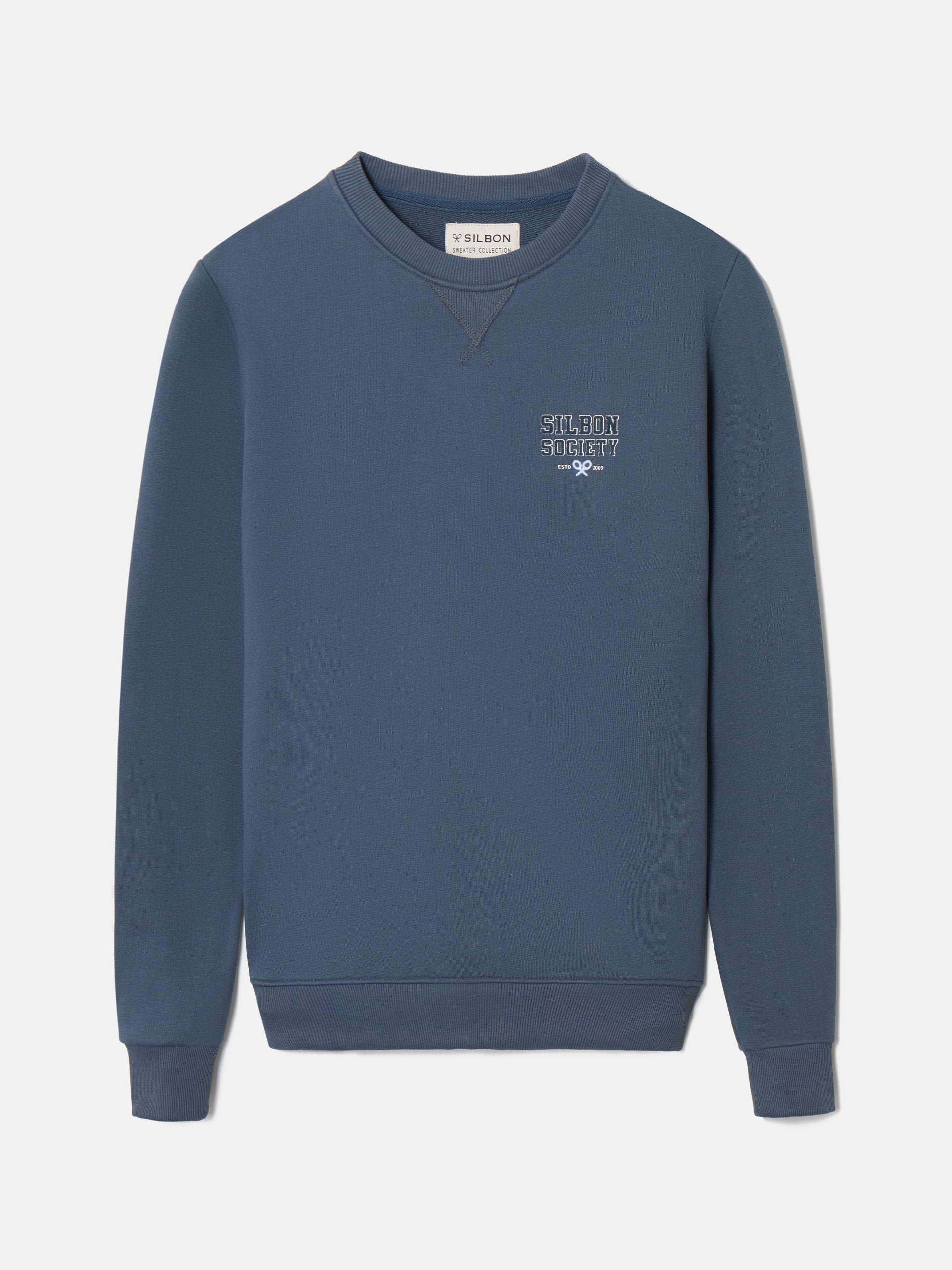 Sudadera silbon society azul marino