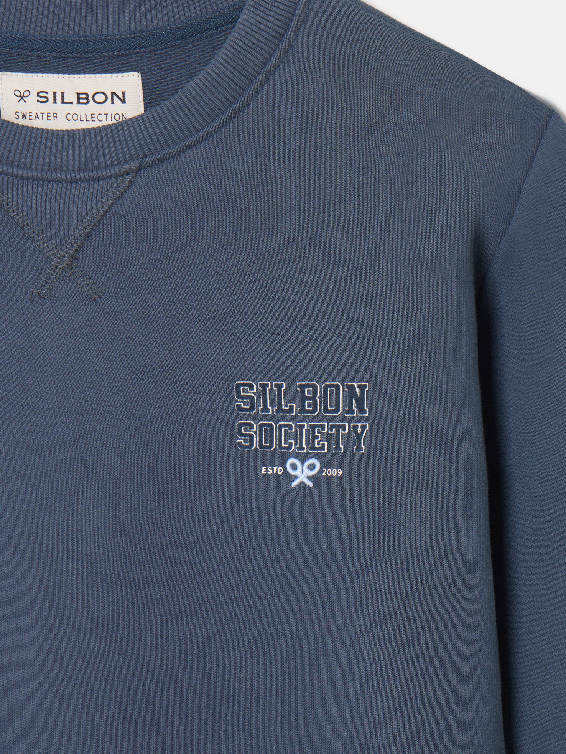 Sudadera silbon society azul marino