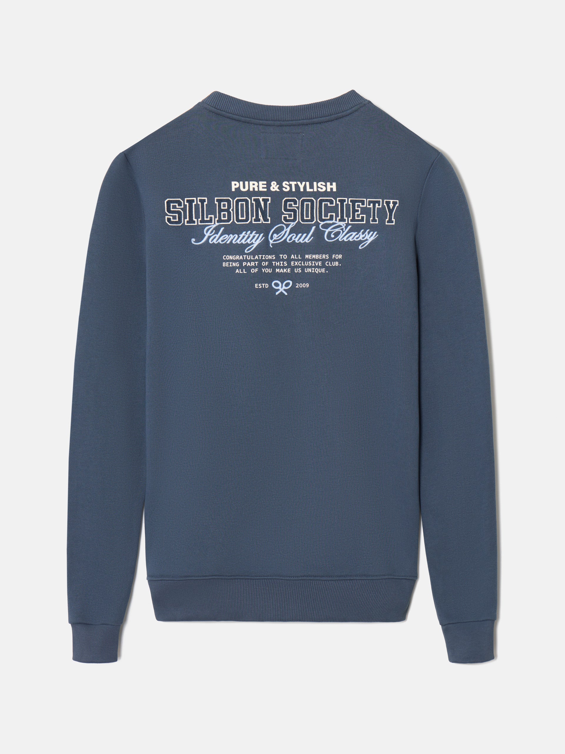 Sudadera silbon society azul marino