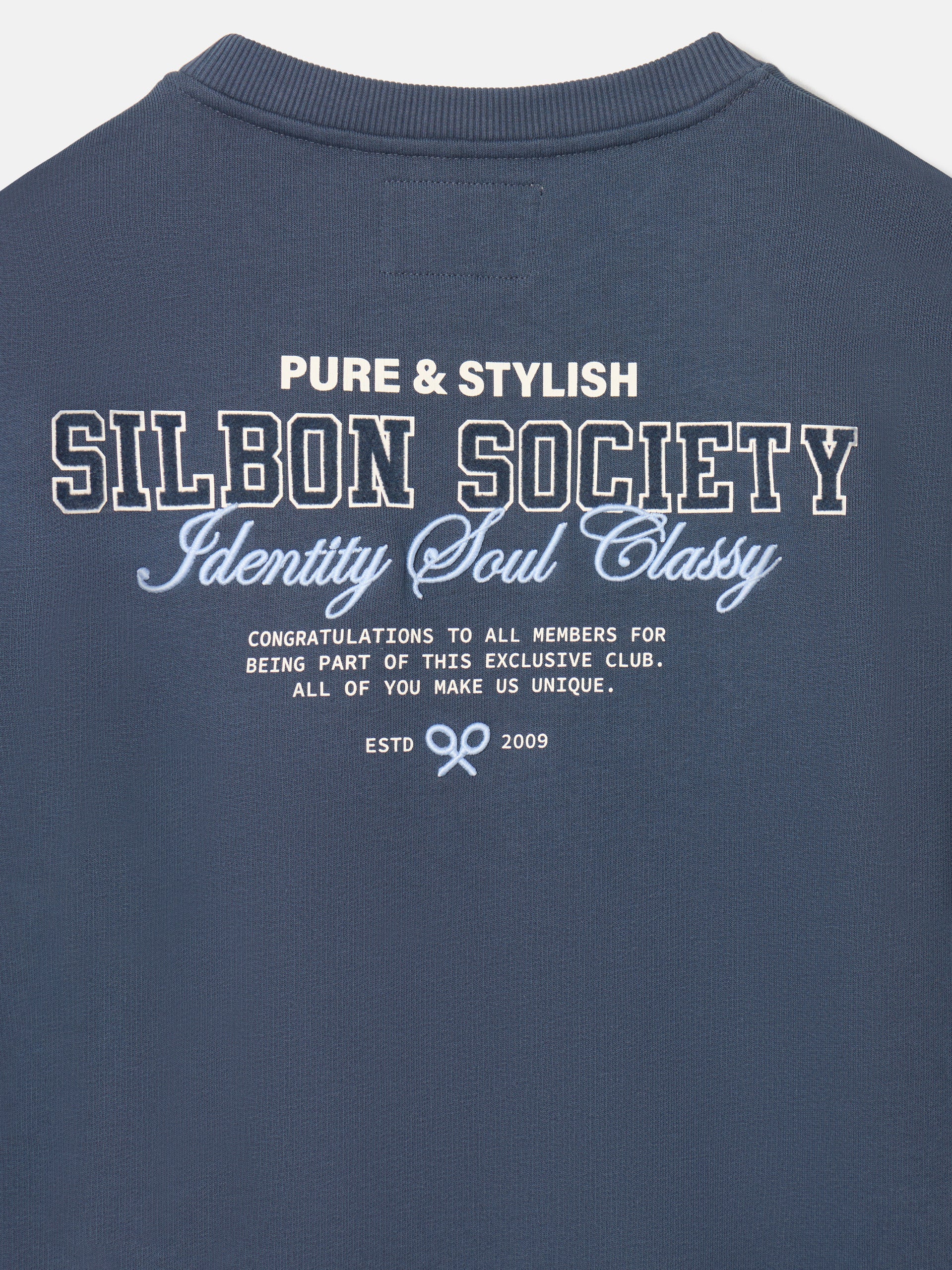 Sudadera silbon society azul marino