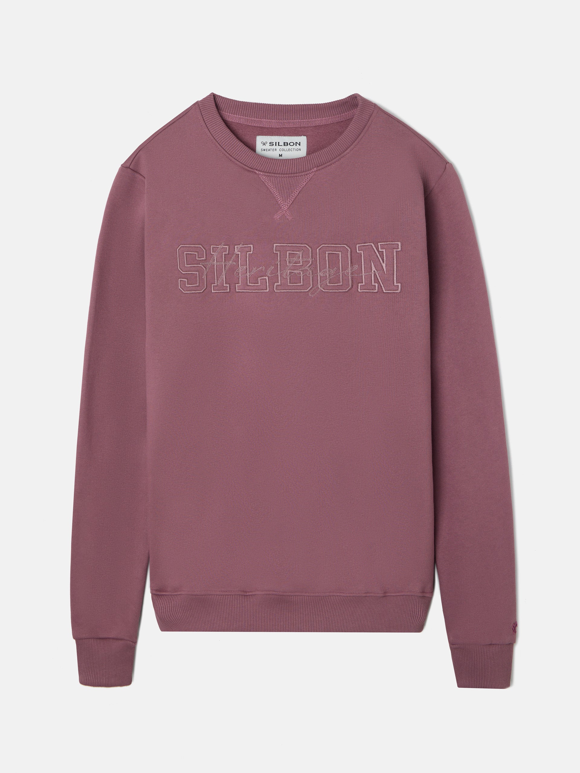 Sweat bordeaux héritage Silbon