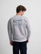 Relaxed fit sweatshirt silbon grey