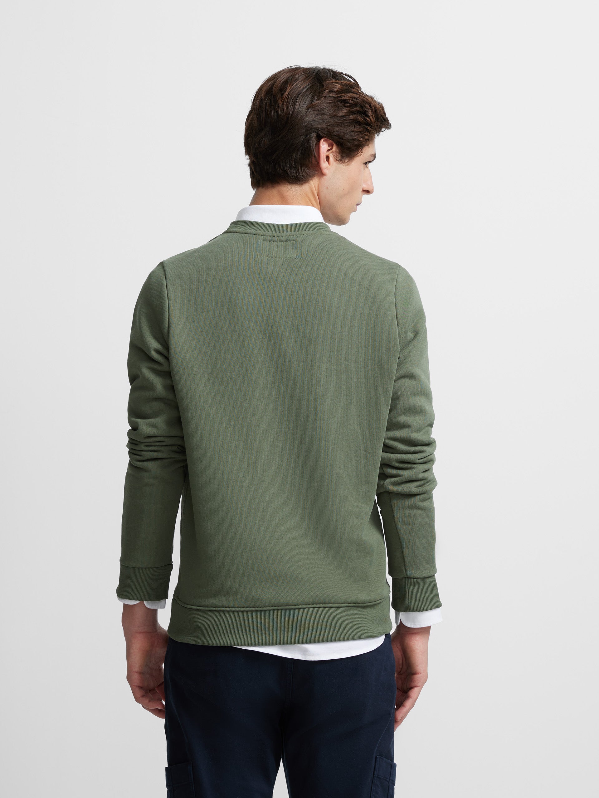 Classic green logo sweatshirt