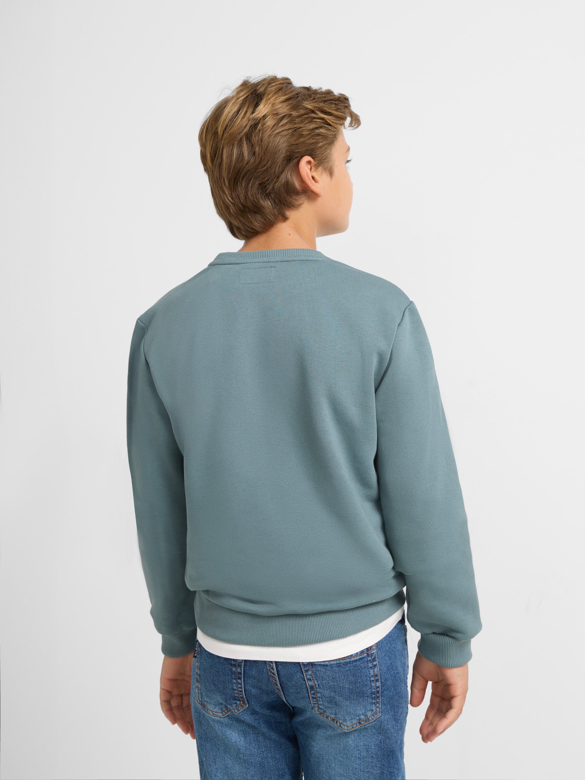 Sweat-shirt à l'huile de jour coloré pour enfants