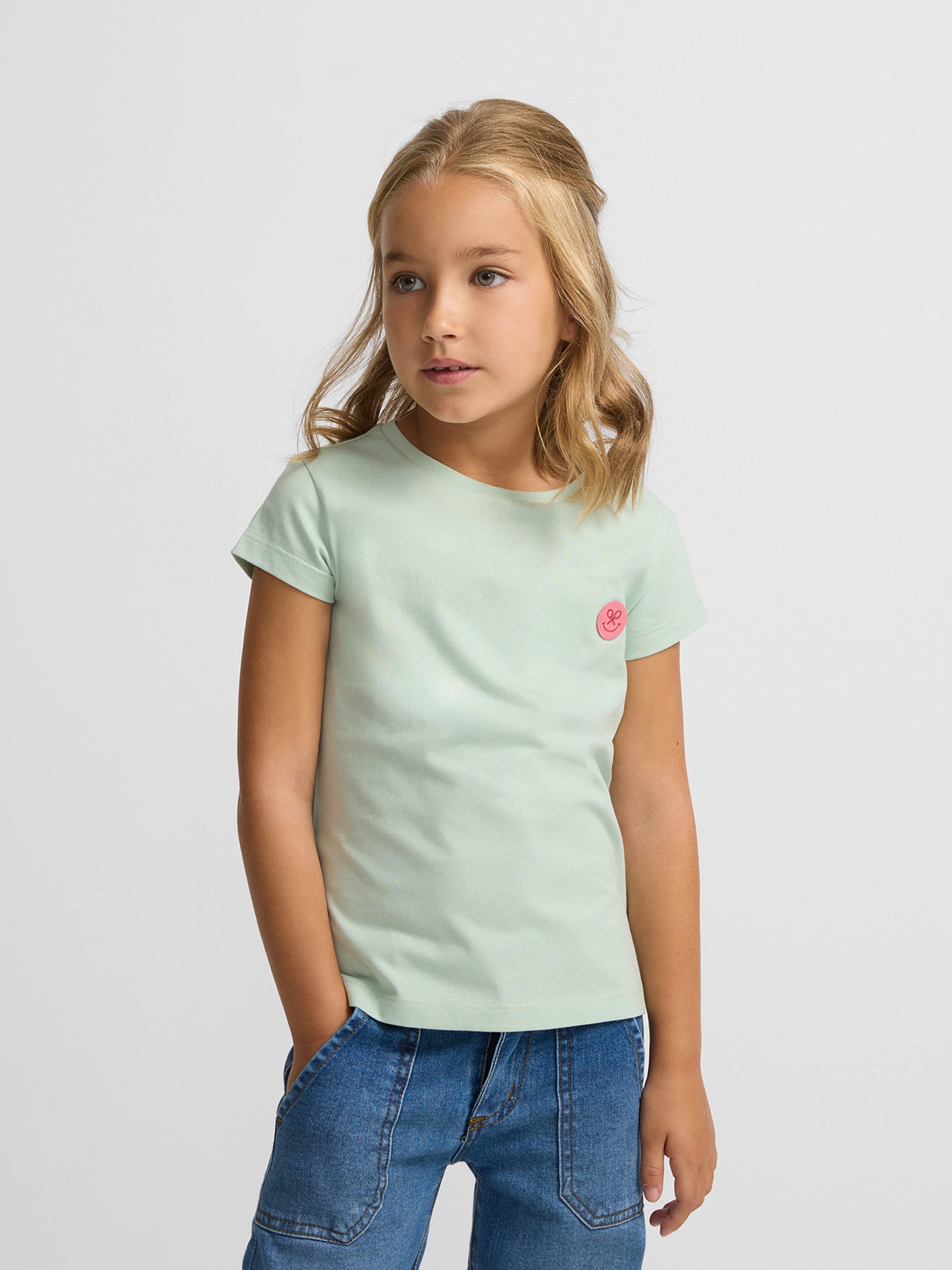 Camiseta girl say yeah verde