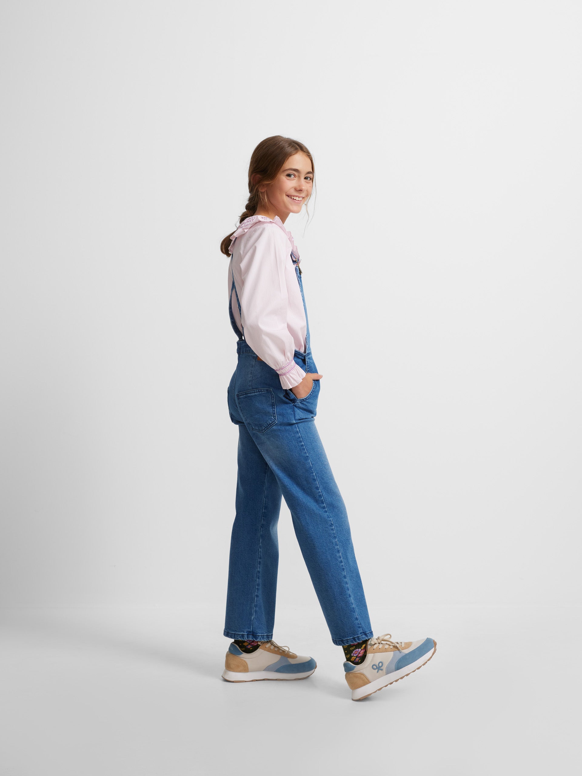 Peto girl azul denim