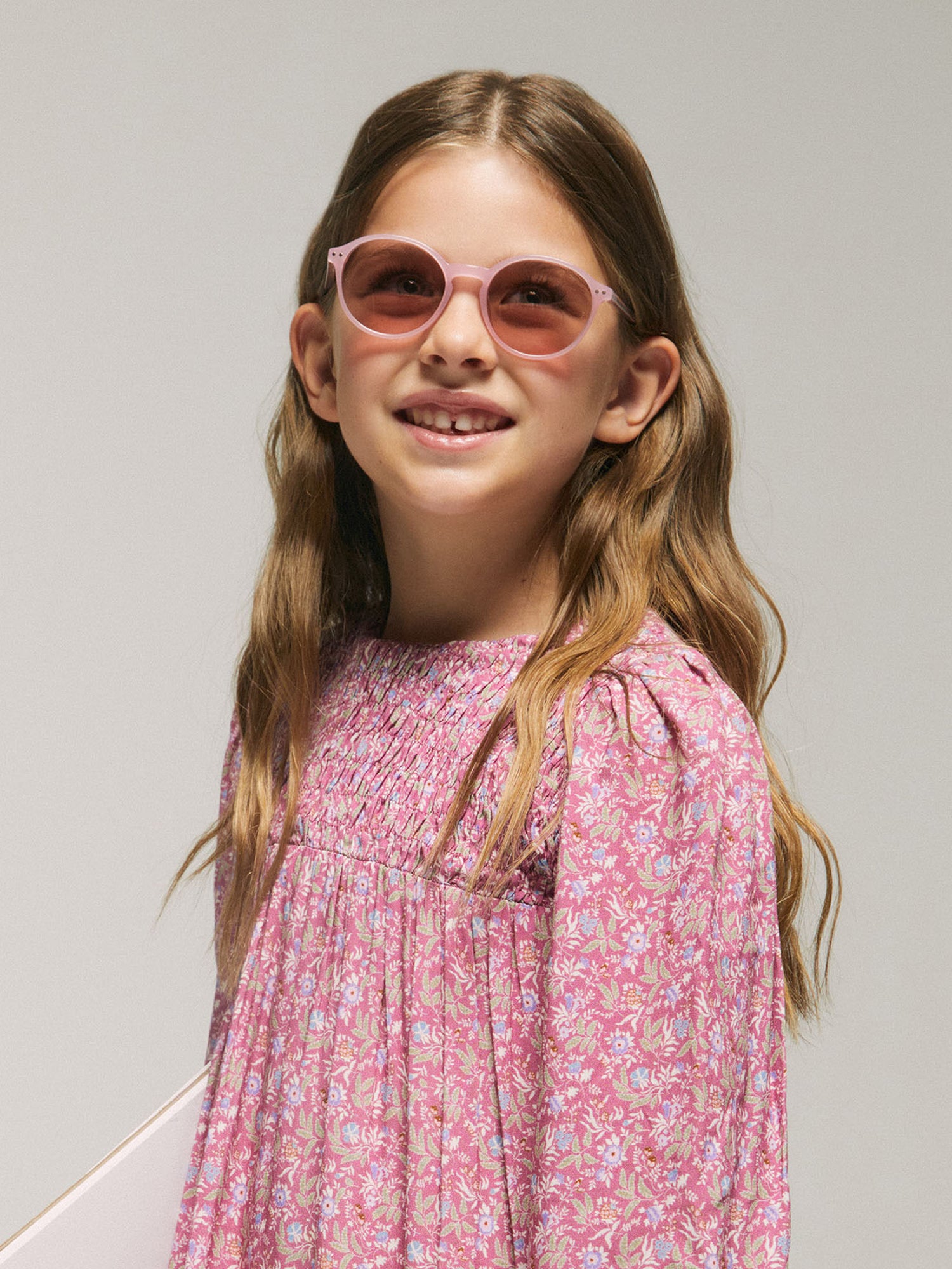 Lunettes de soleil MOxSILBON fille Petit rose