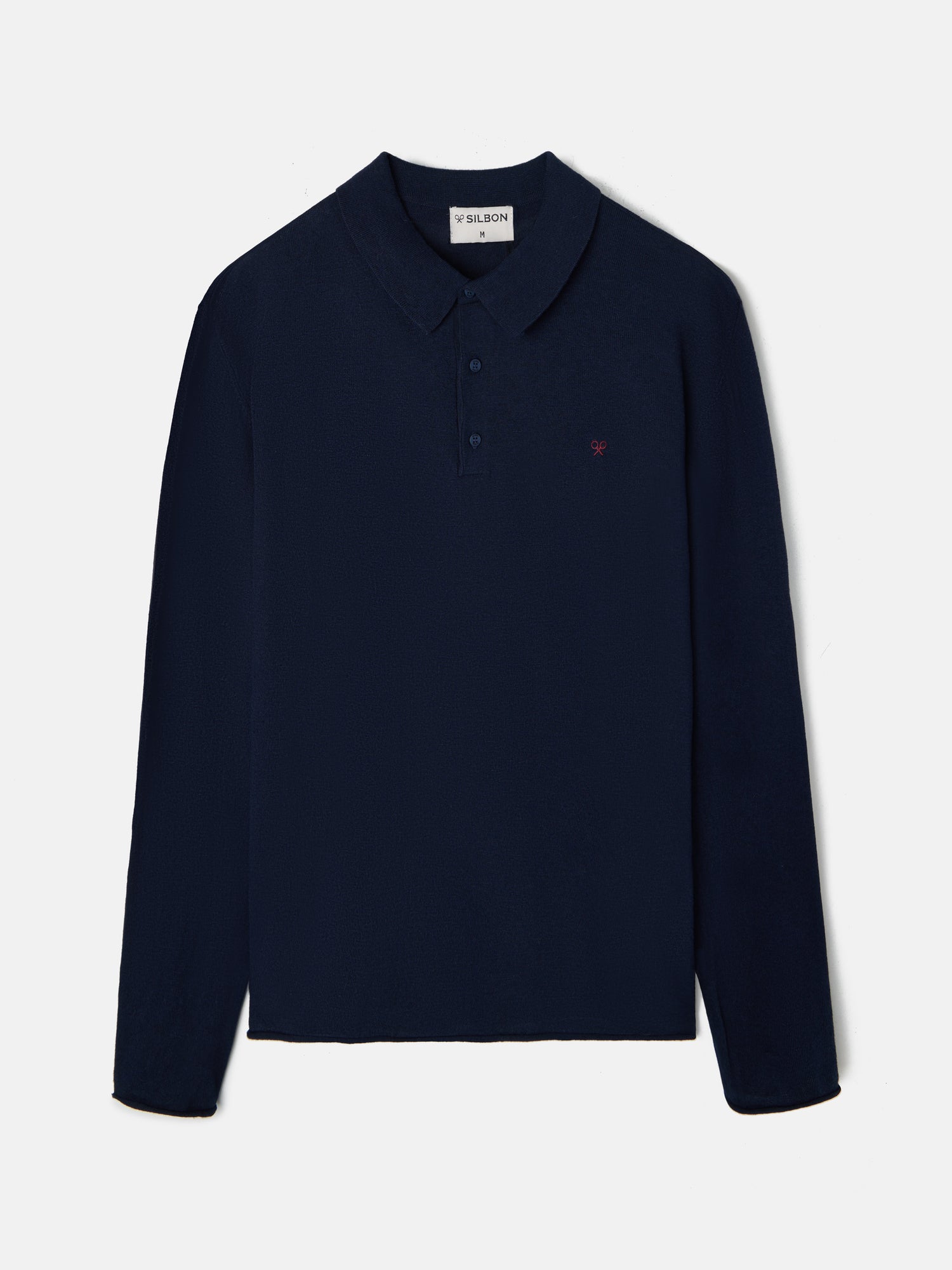 Navy blue polo jersey