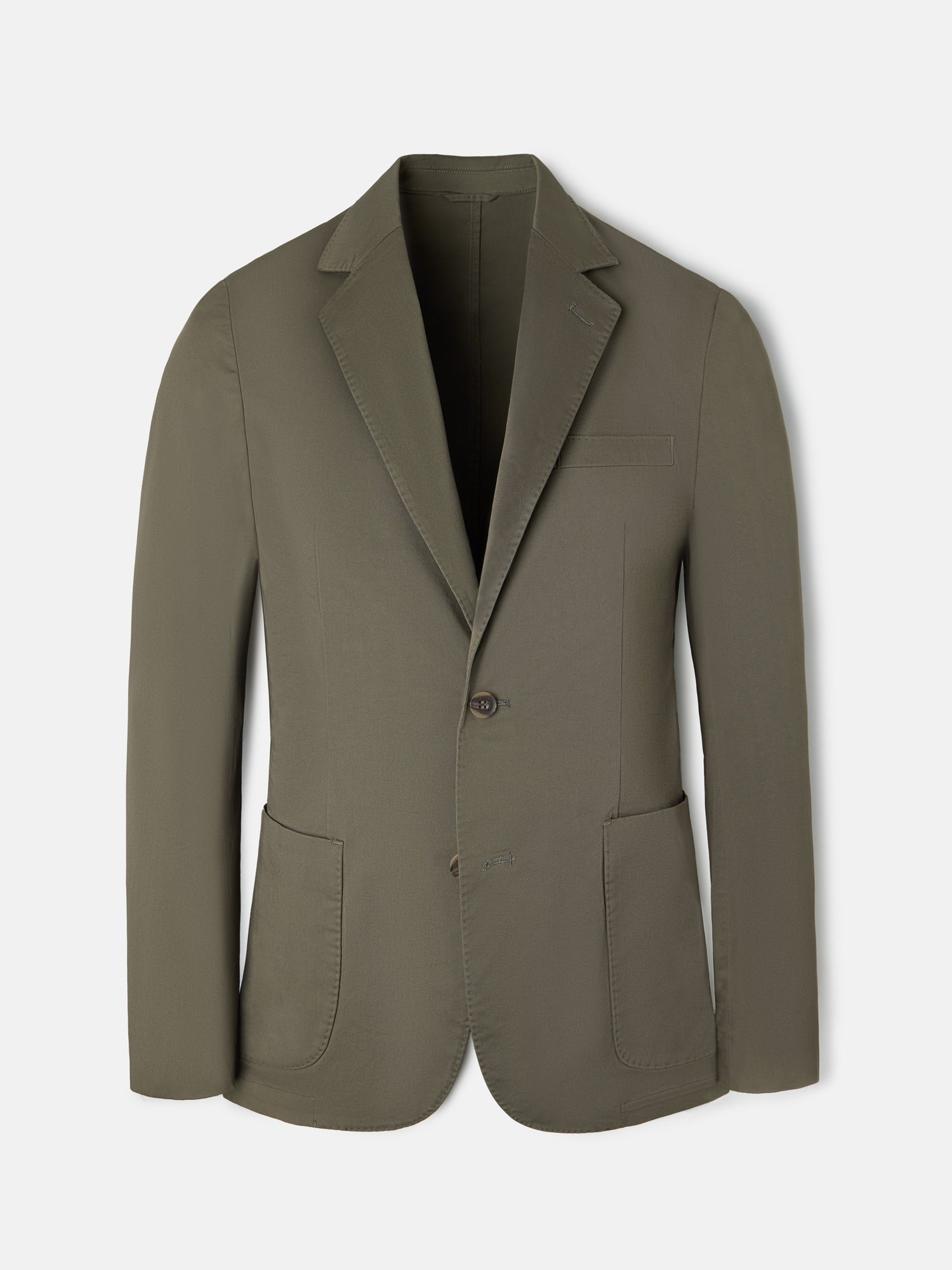 Dark green casual blazer