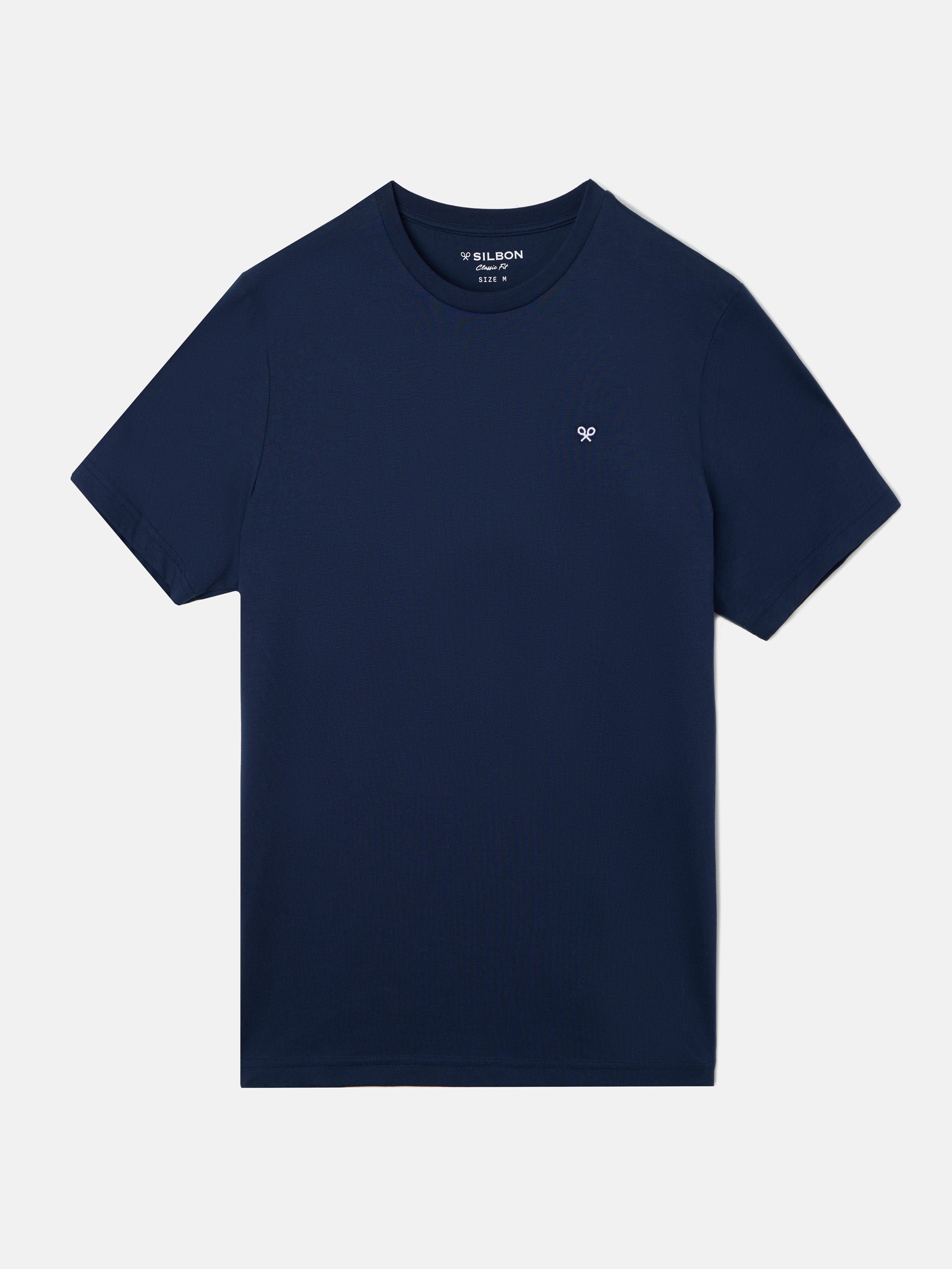 Navy blue silbon marine t-shirt