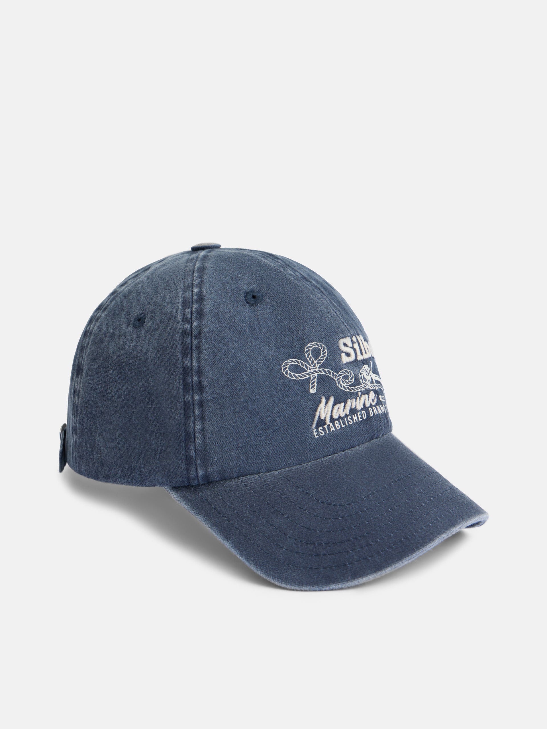 Casquette nautique bleu marine