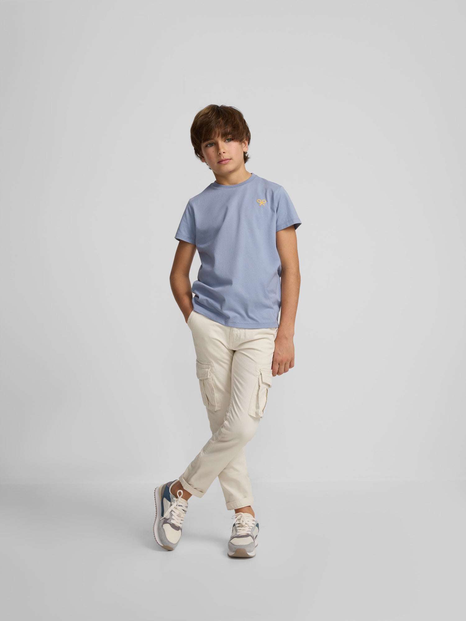 Pantalon sport kids cargo style piedra