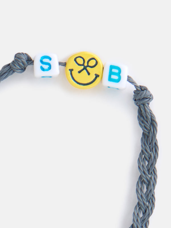 Pulsera kids cuerda smile azul marino