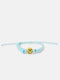 Pulsera kids cuerda smile verde