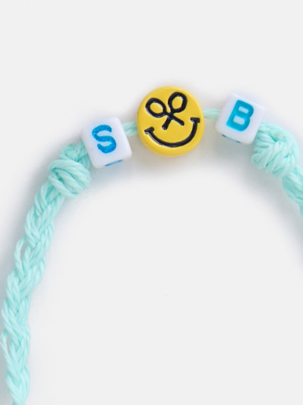 Pulsera kids cuerda smile verde