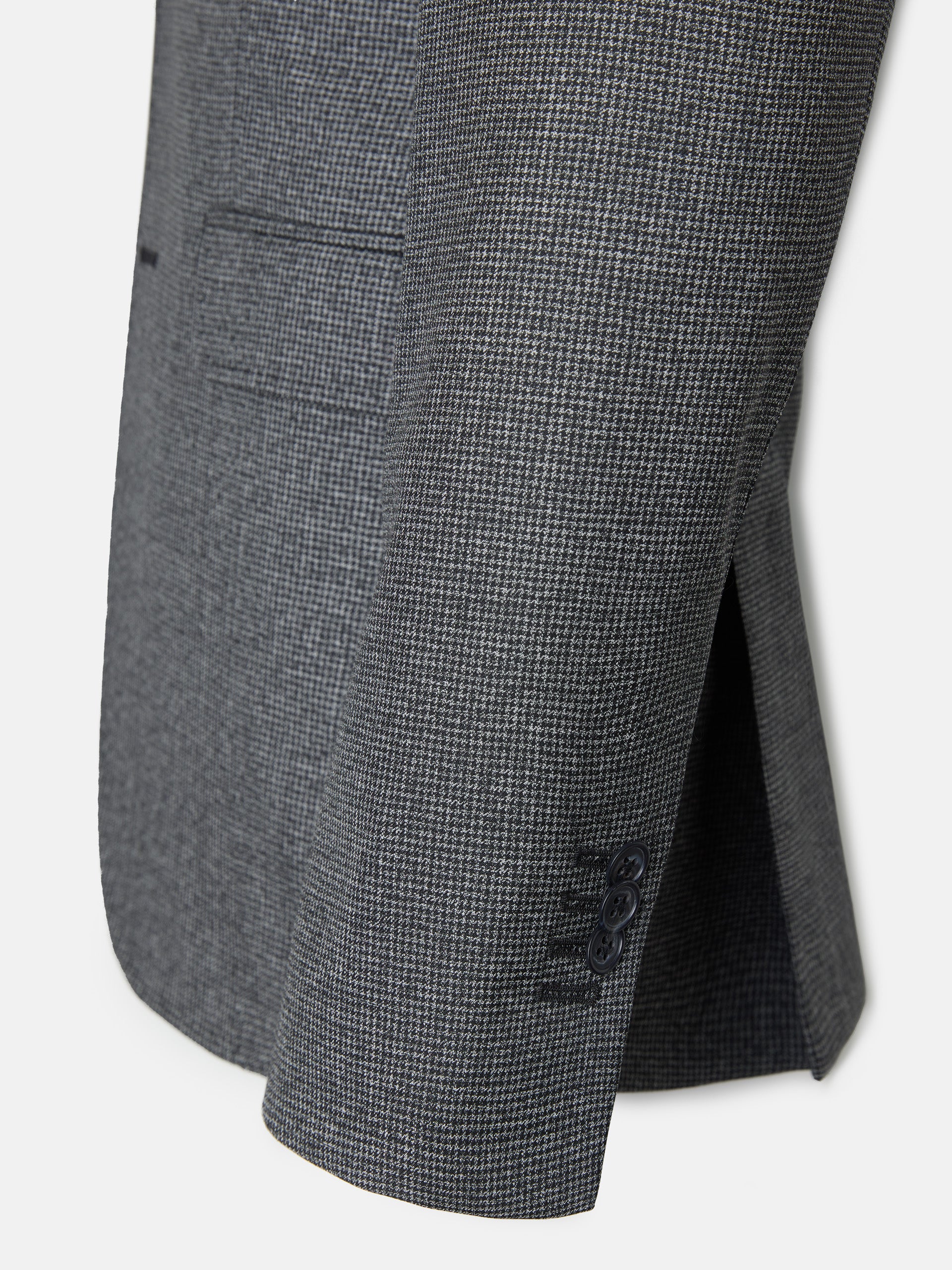 blazer grey houndstooth suit