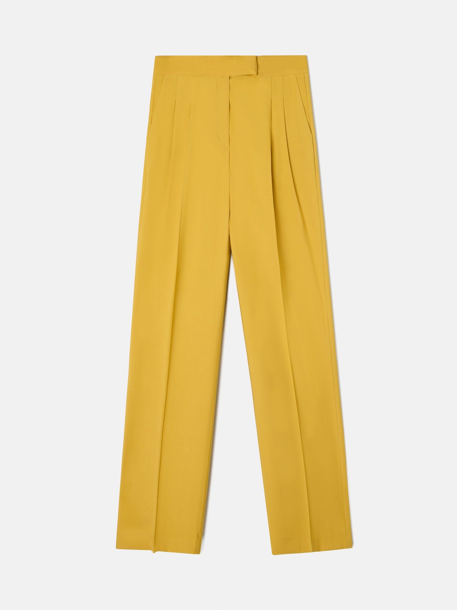 Pantalon pinza amarillo