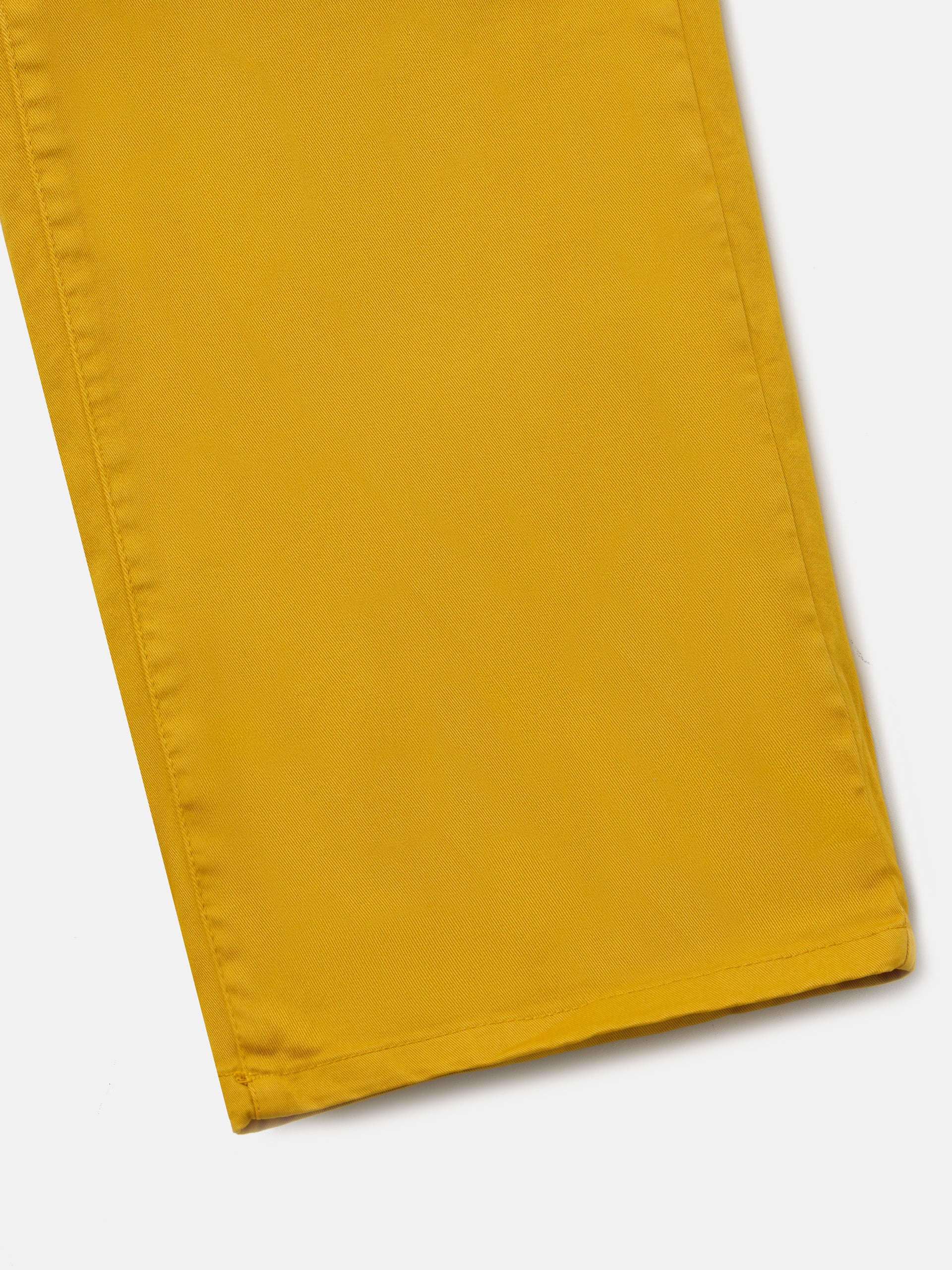 Pantalon demin trenza amarillo