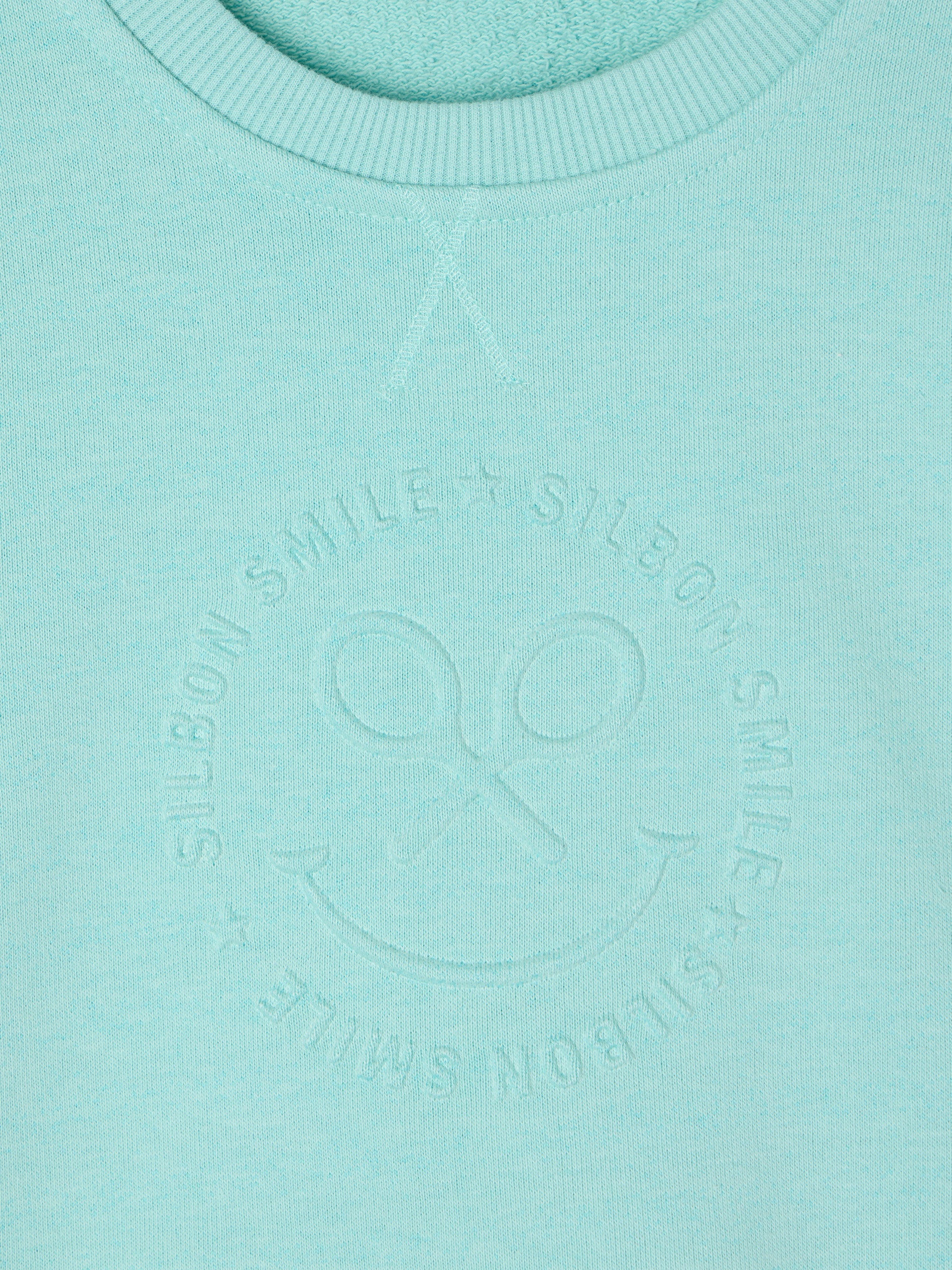 Sudadera woman smile verde agua