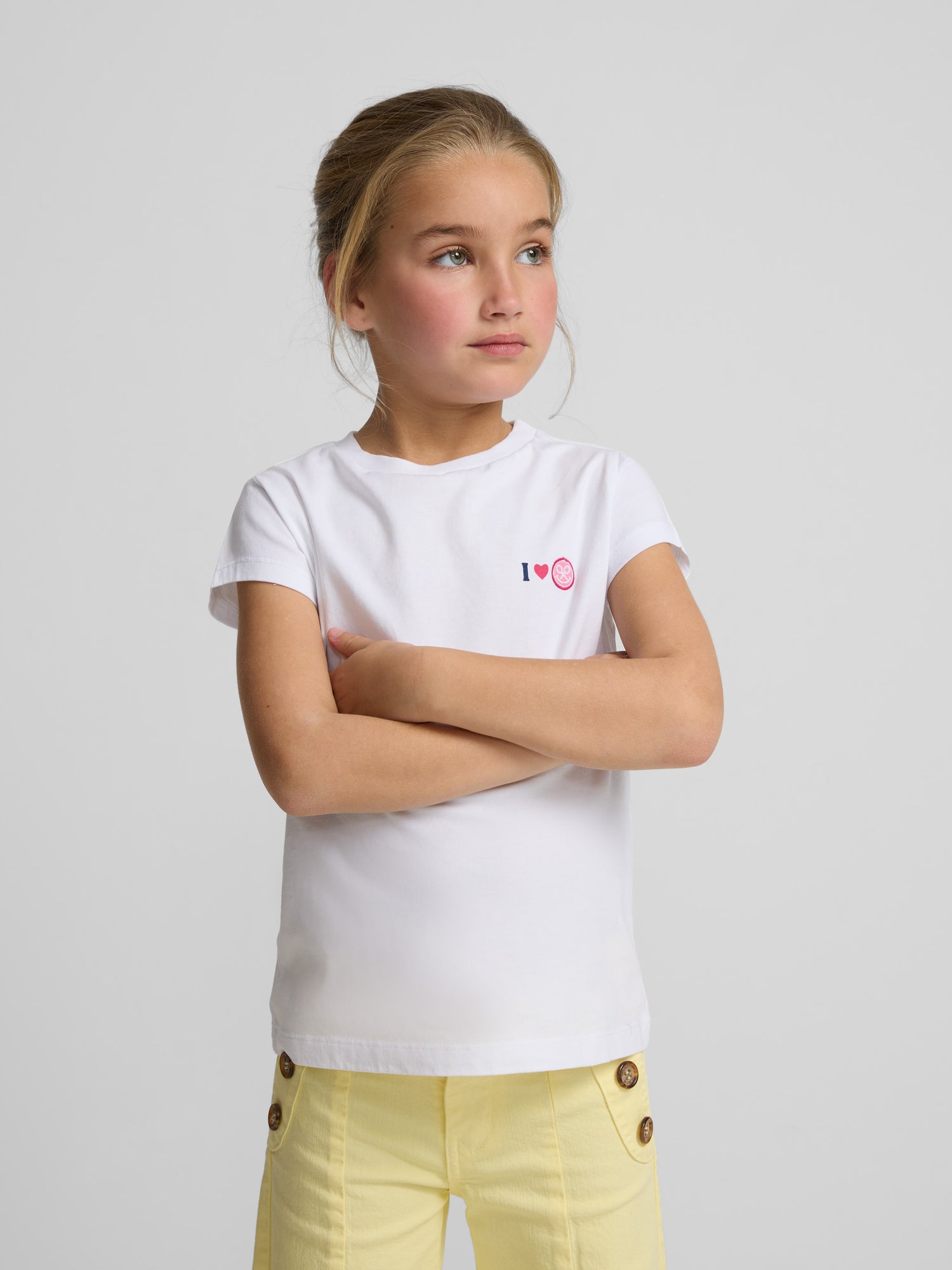 Camiseta girl I love blanca