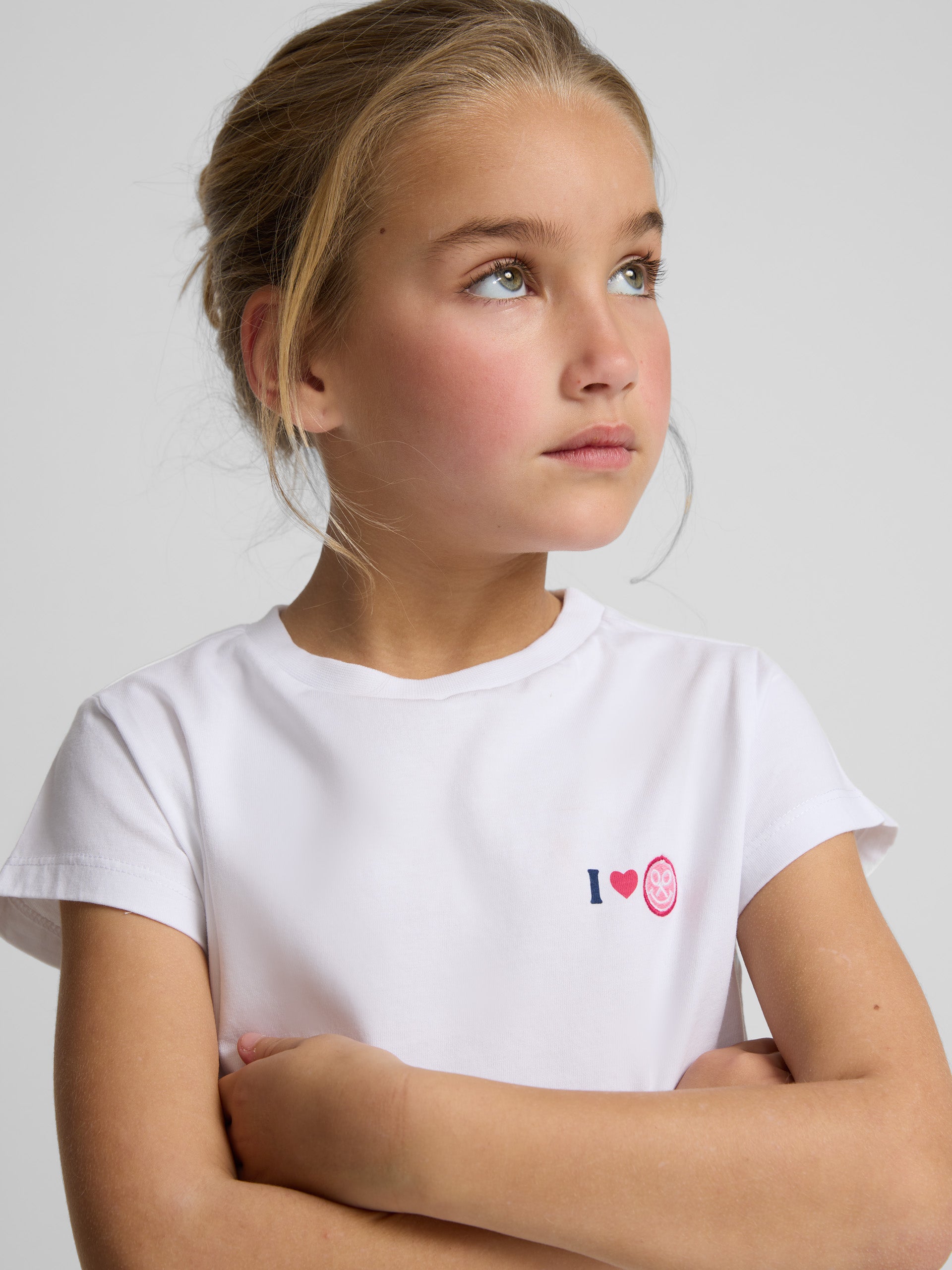 Camiseta girl I love blanca