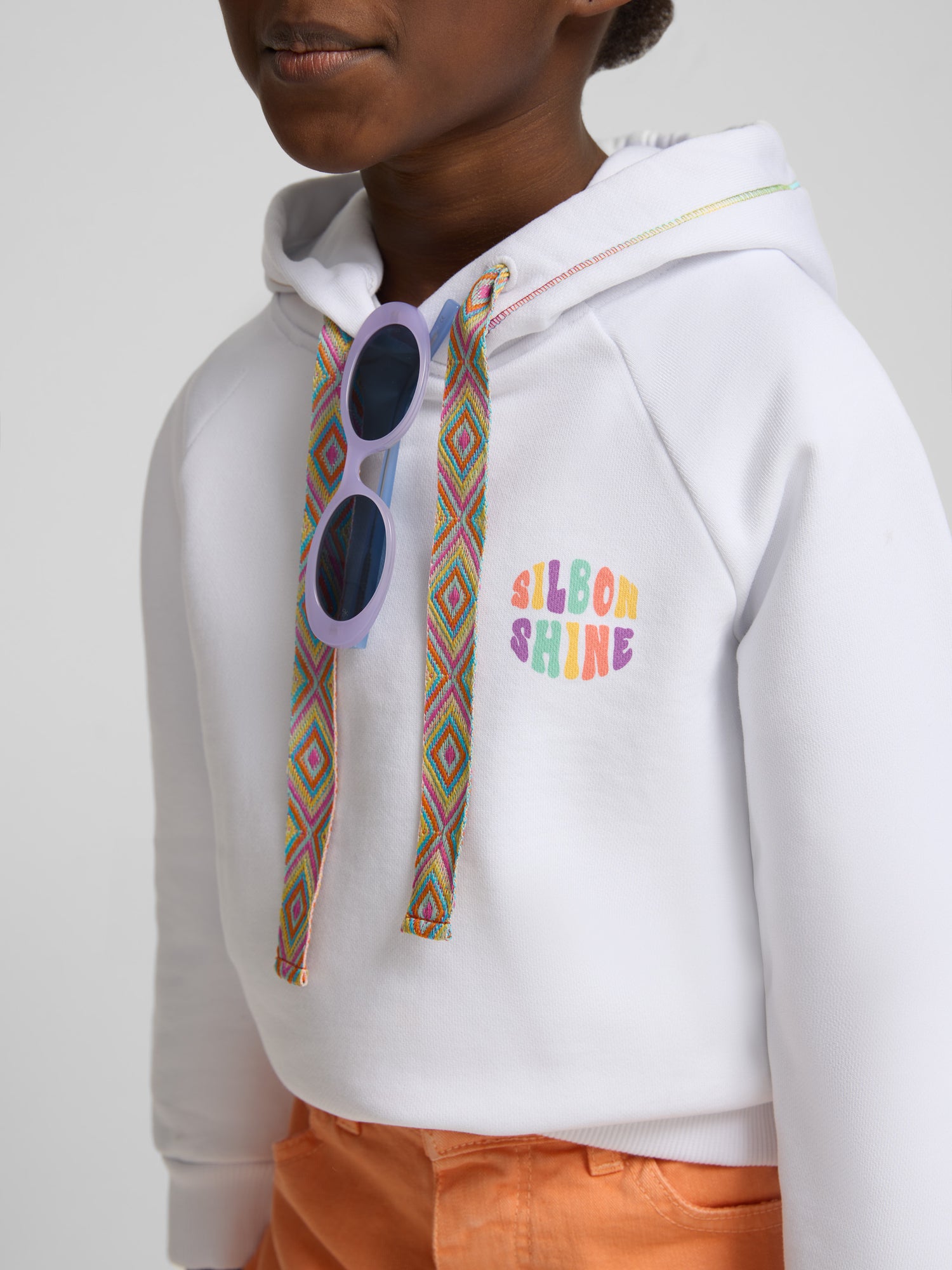 White girl whistle shine sweatshirt