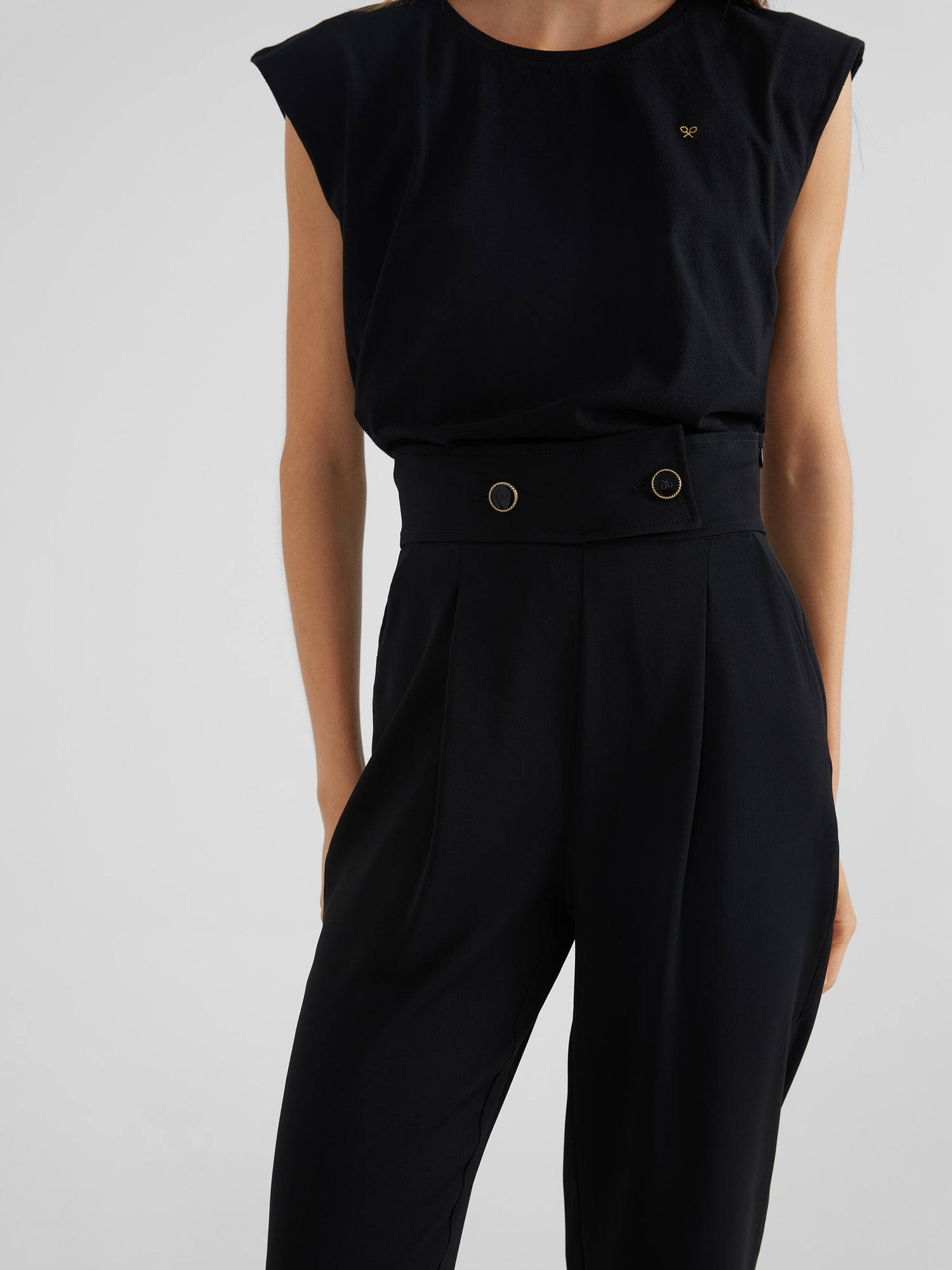 Pantalon clasico negro