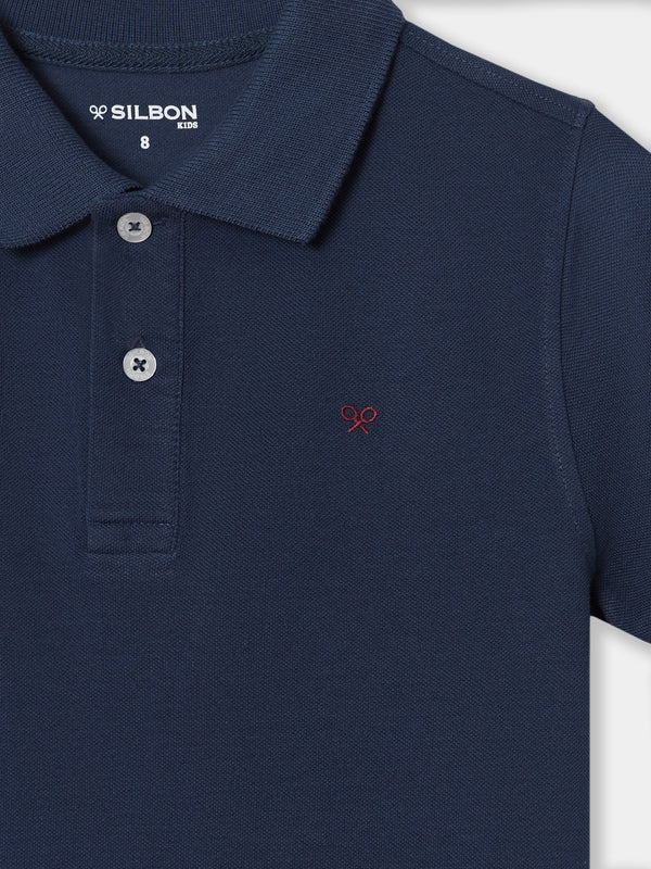 Polo kids clasico miniraqueta navy blue