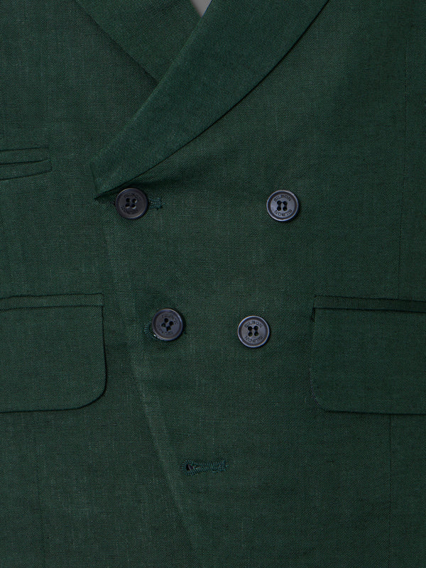 Chaleco chaque tailoring verde oscuro