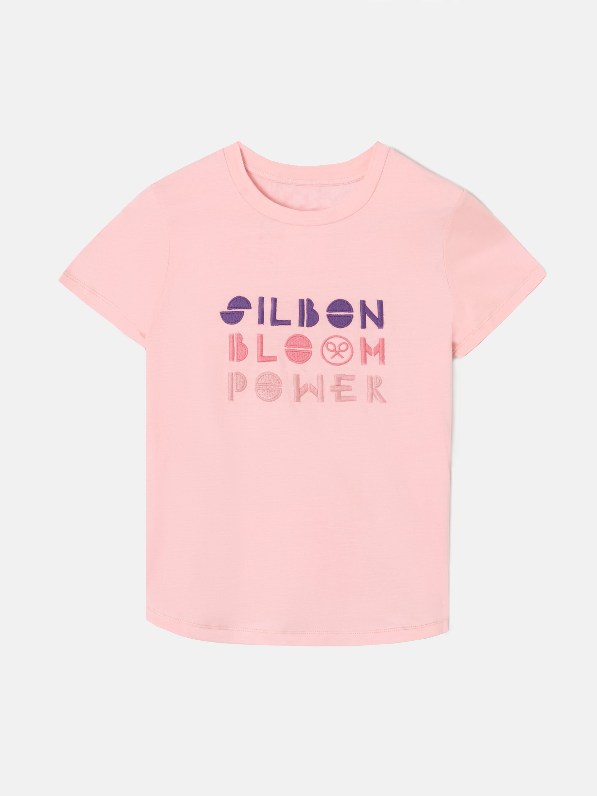 Camiseta woman bloom power rosa