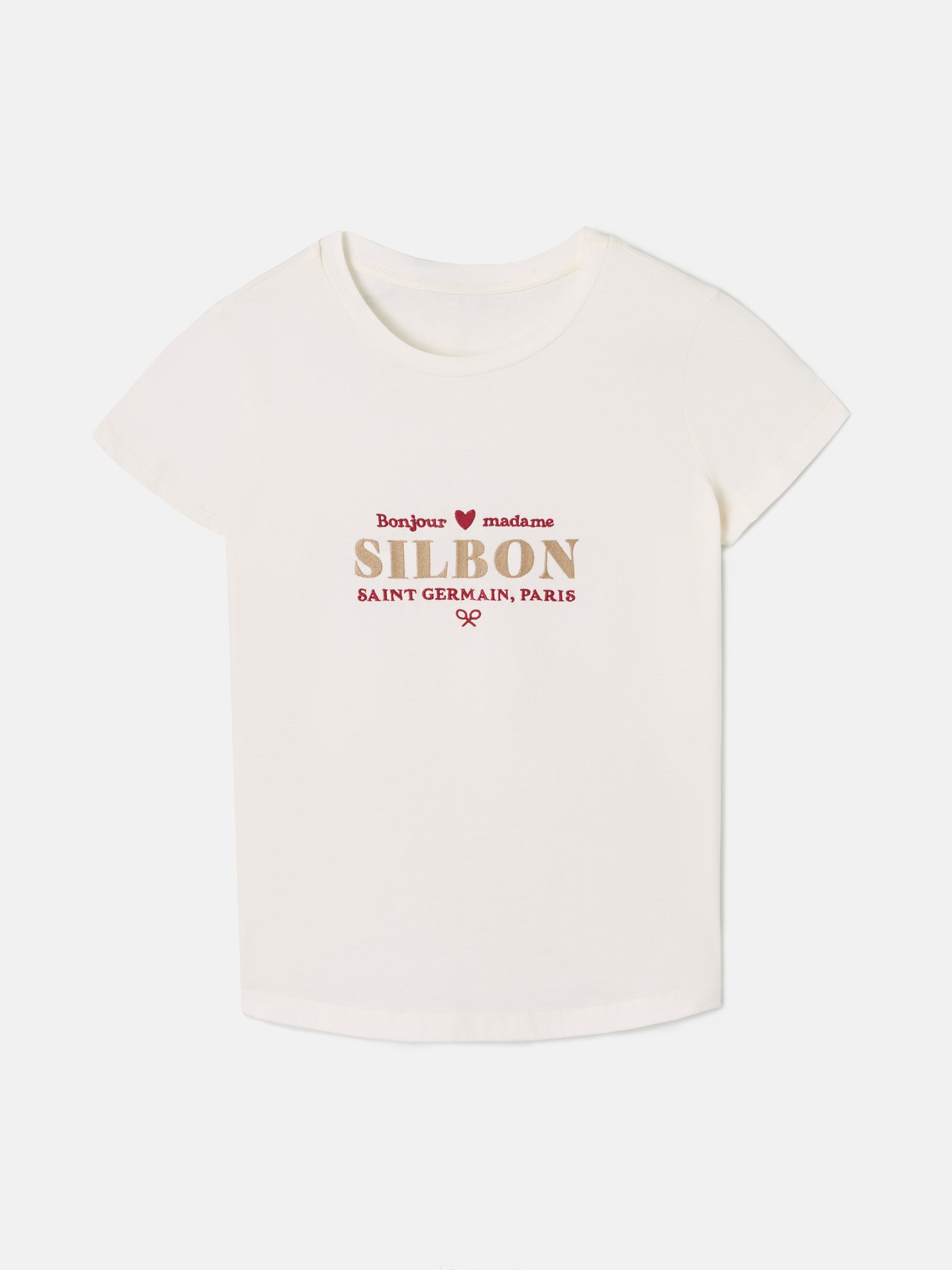 Camiseta woman paris blanca