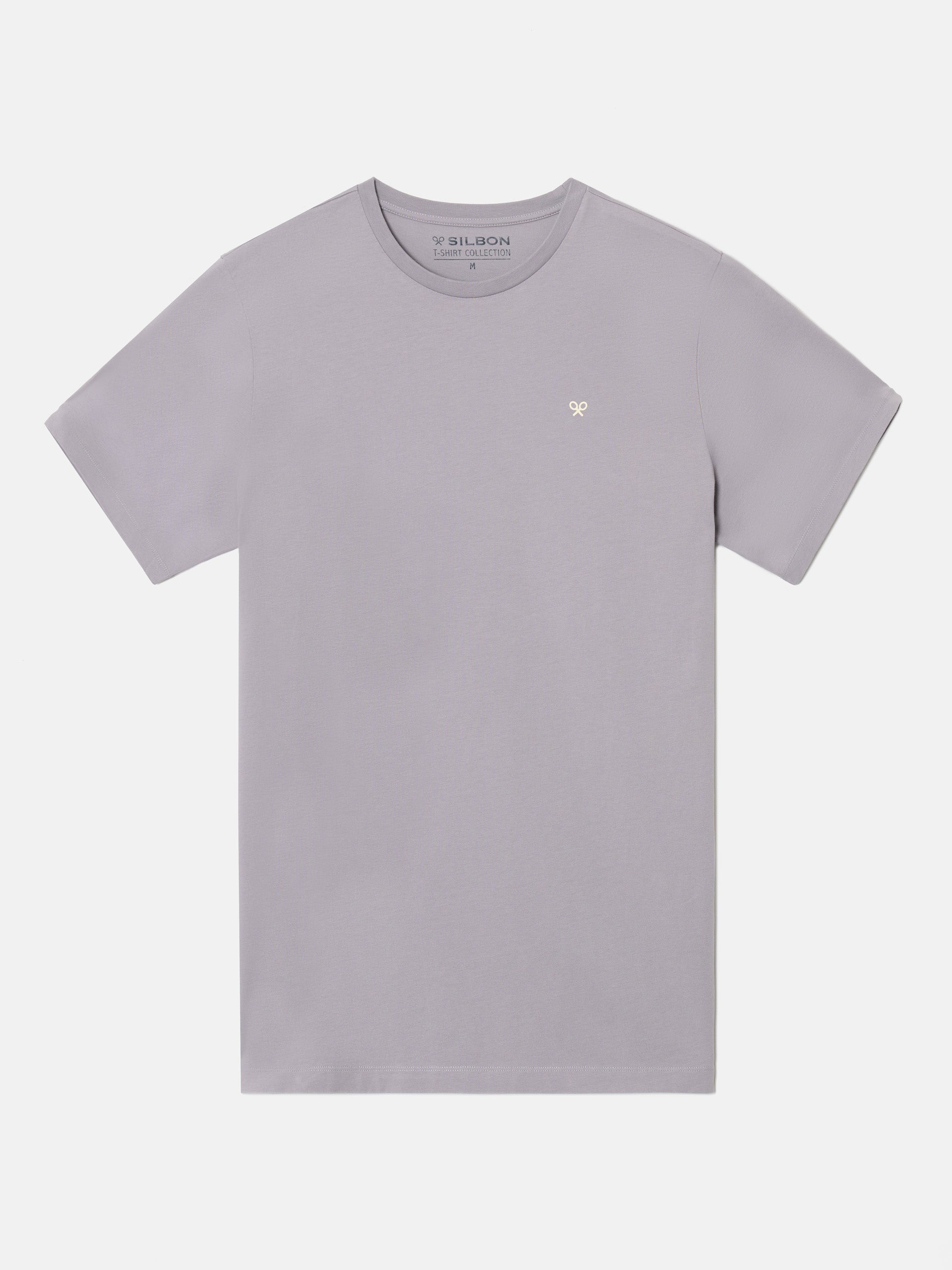 Camiseta logo etnico gris