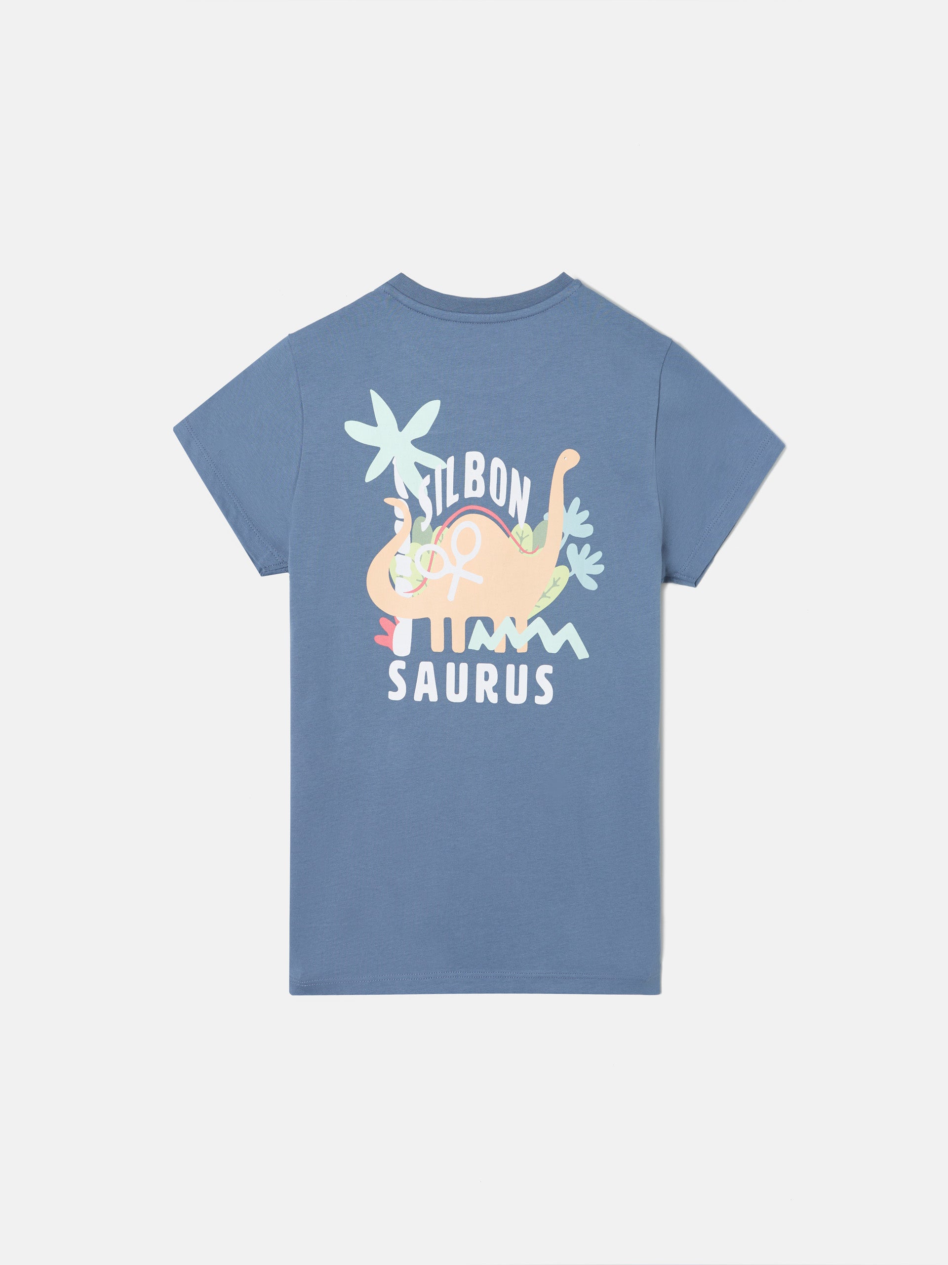 Camiseta kids silbon saurus azul indigo