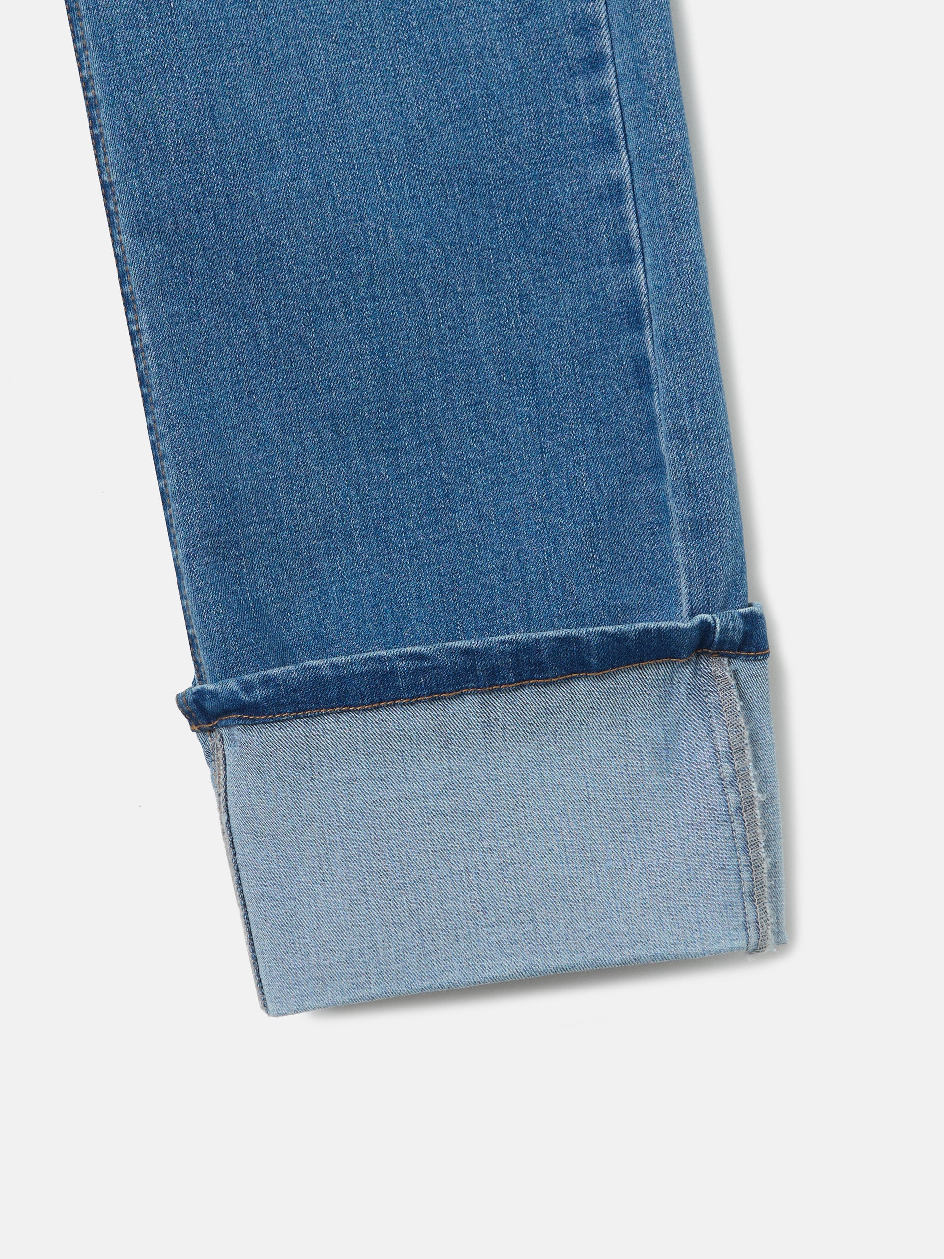 Pantalon vuelta denim