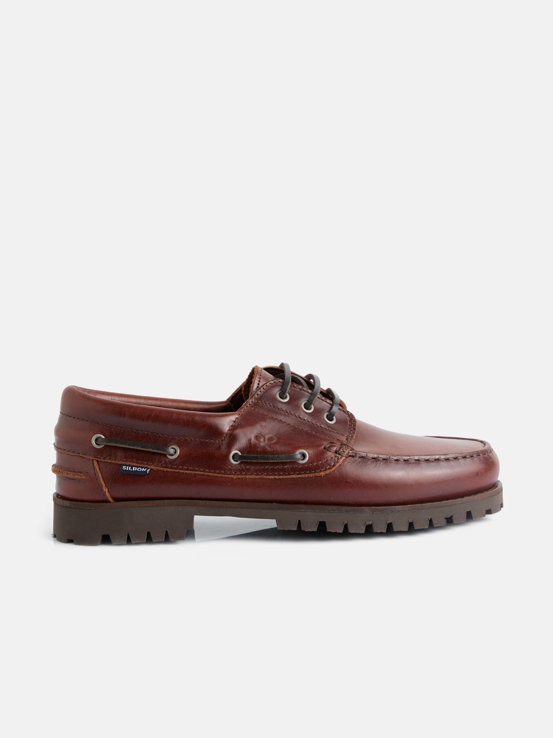 Zapato nautico clasico marron