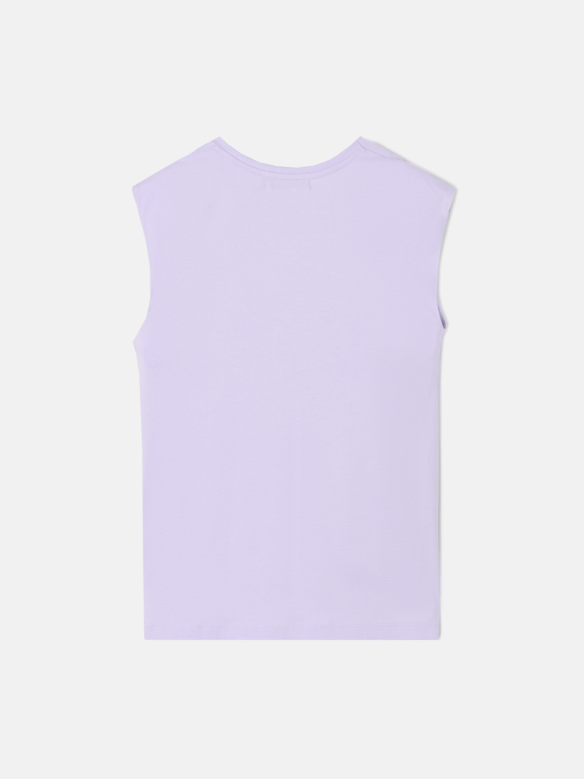 Camiseta woman mini logo sun lila