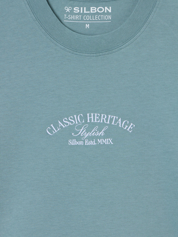 Camiseta special fit classic heritage petroleo