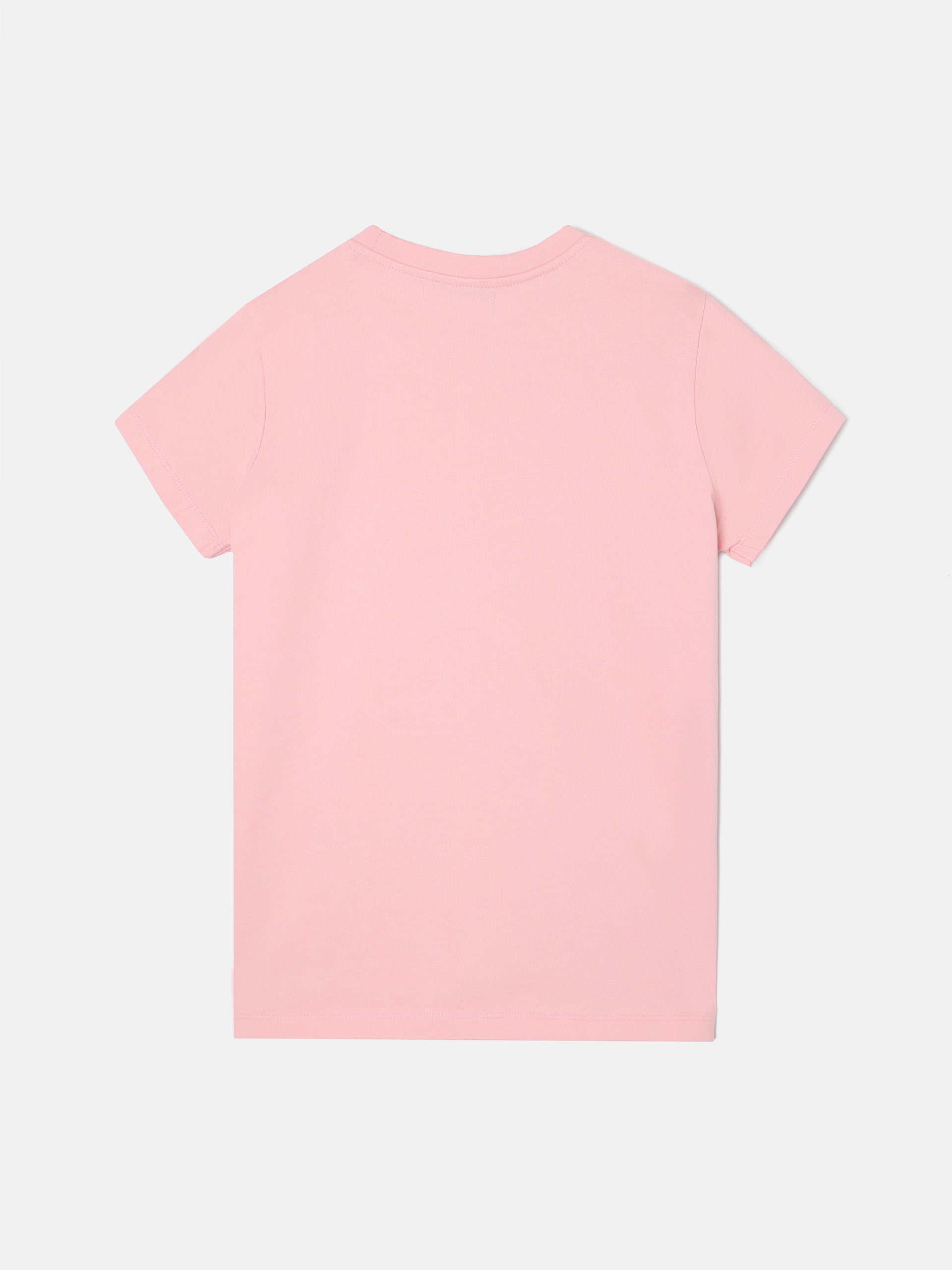 Camiseta woman clasica rosa pastel