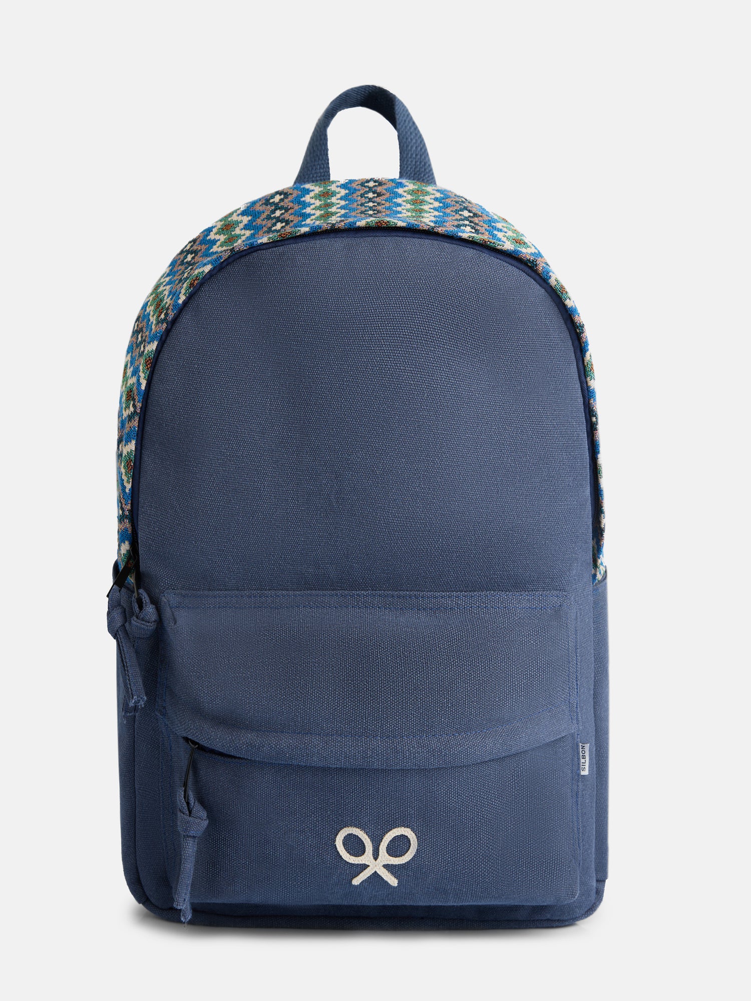 Mochila sport etnica azul marino