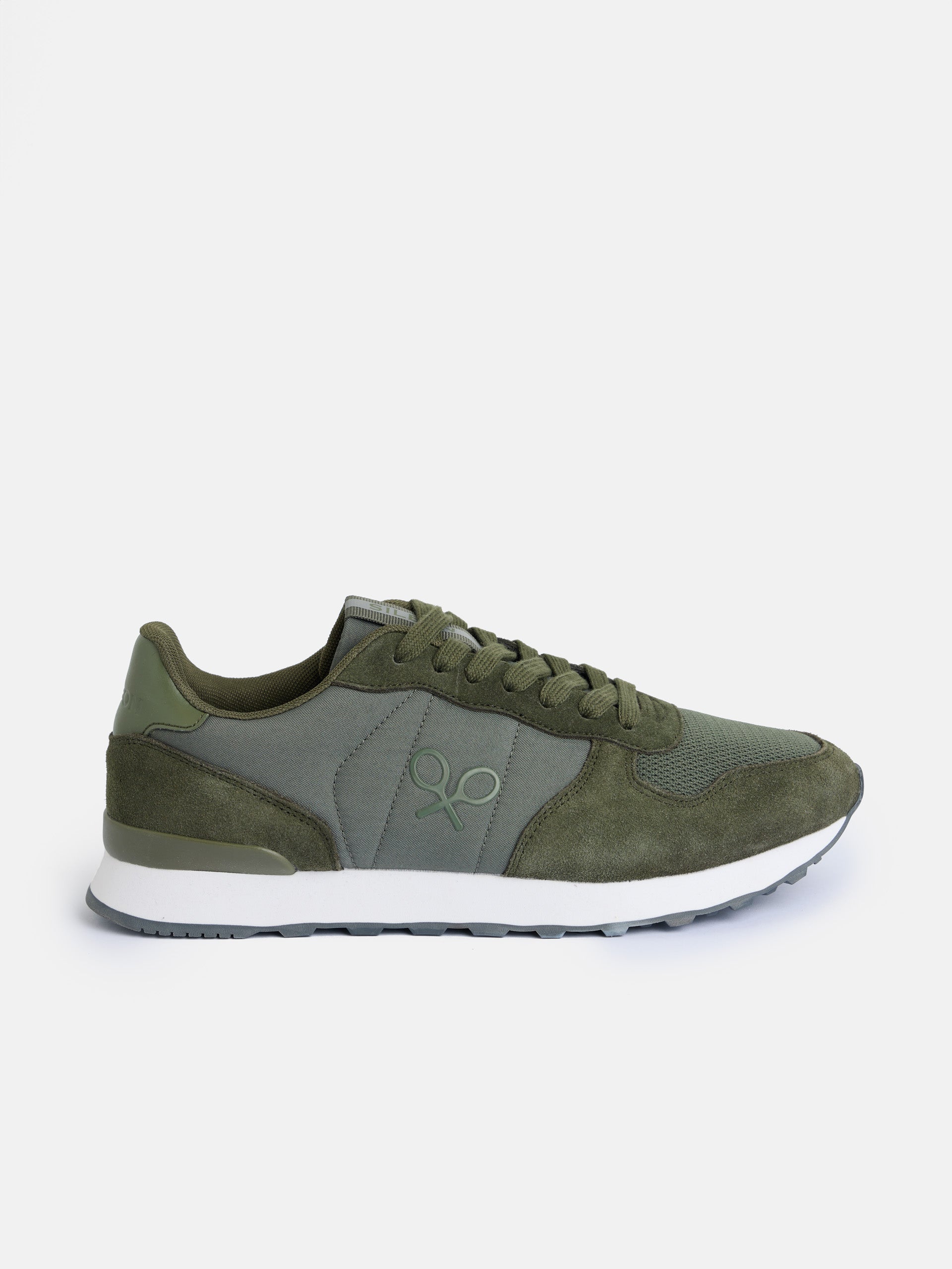 Zapatilla running verde 