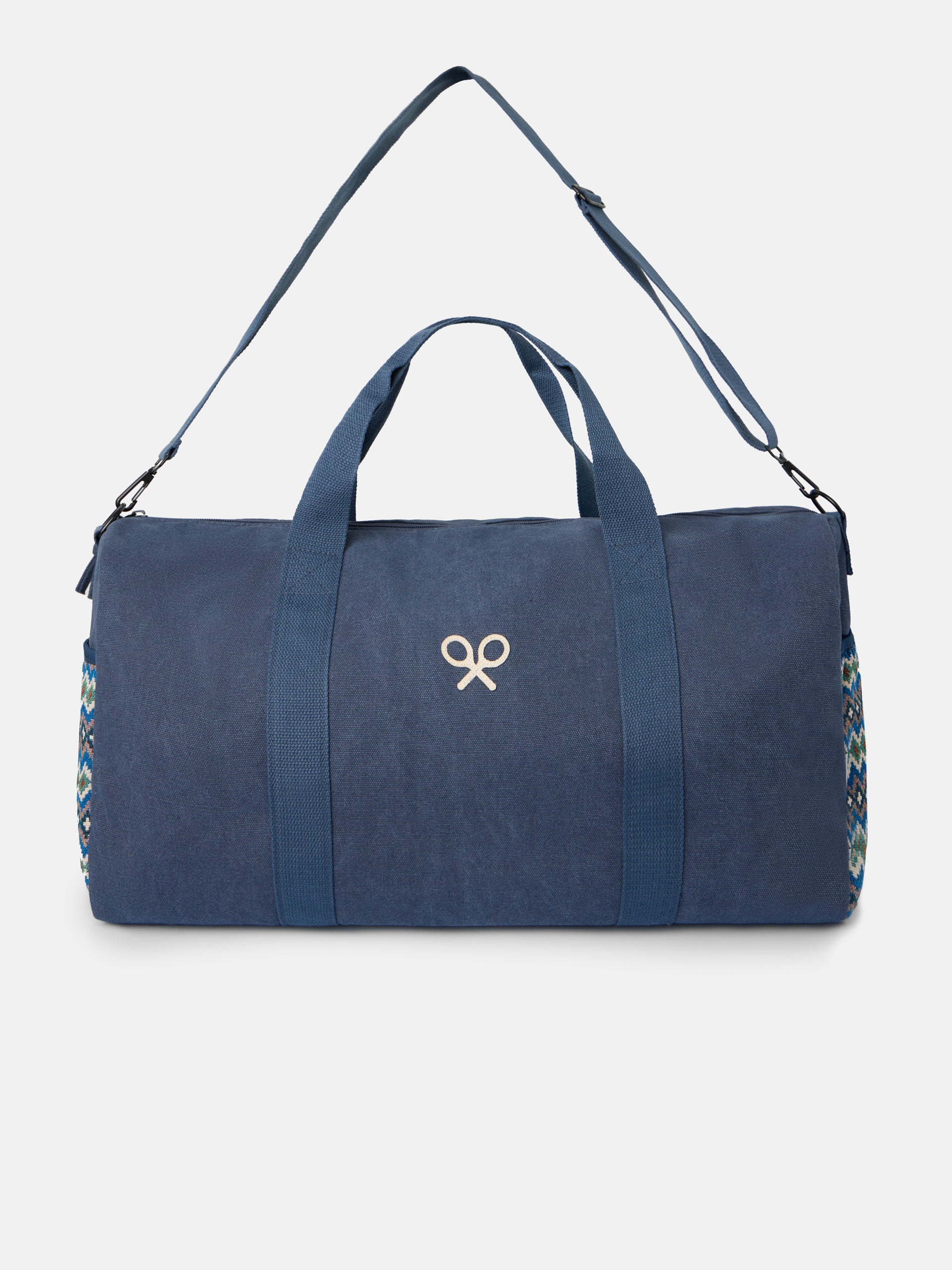 Bolsa de viaje sport etnica azul marino