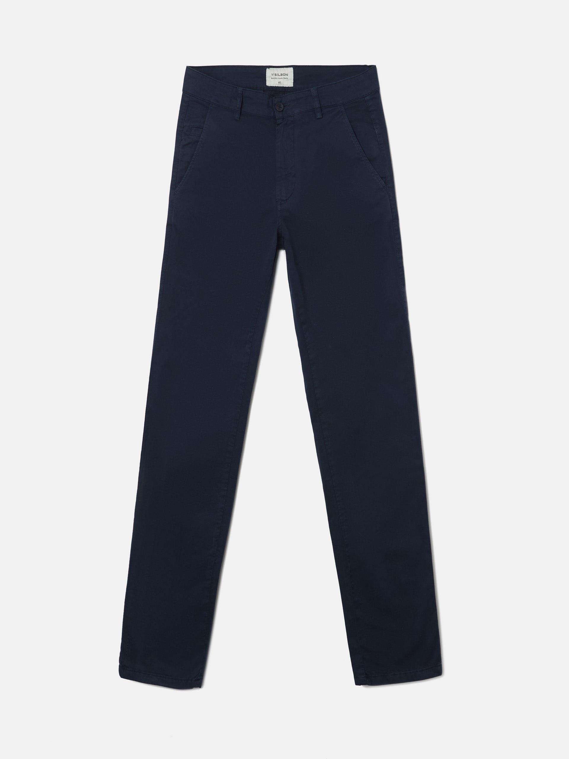 Pantalon sport chino style azul marino