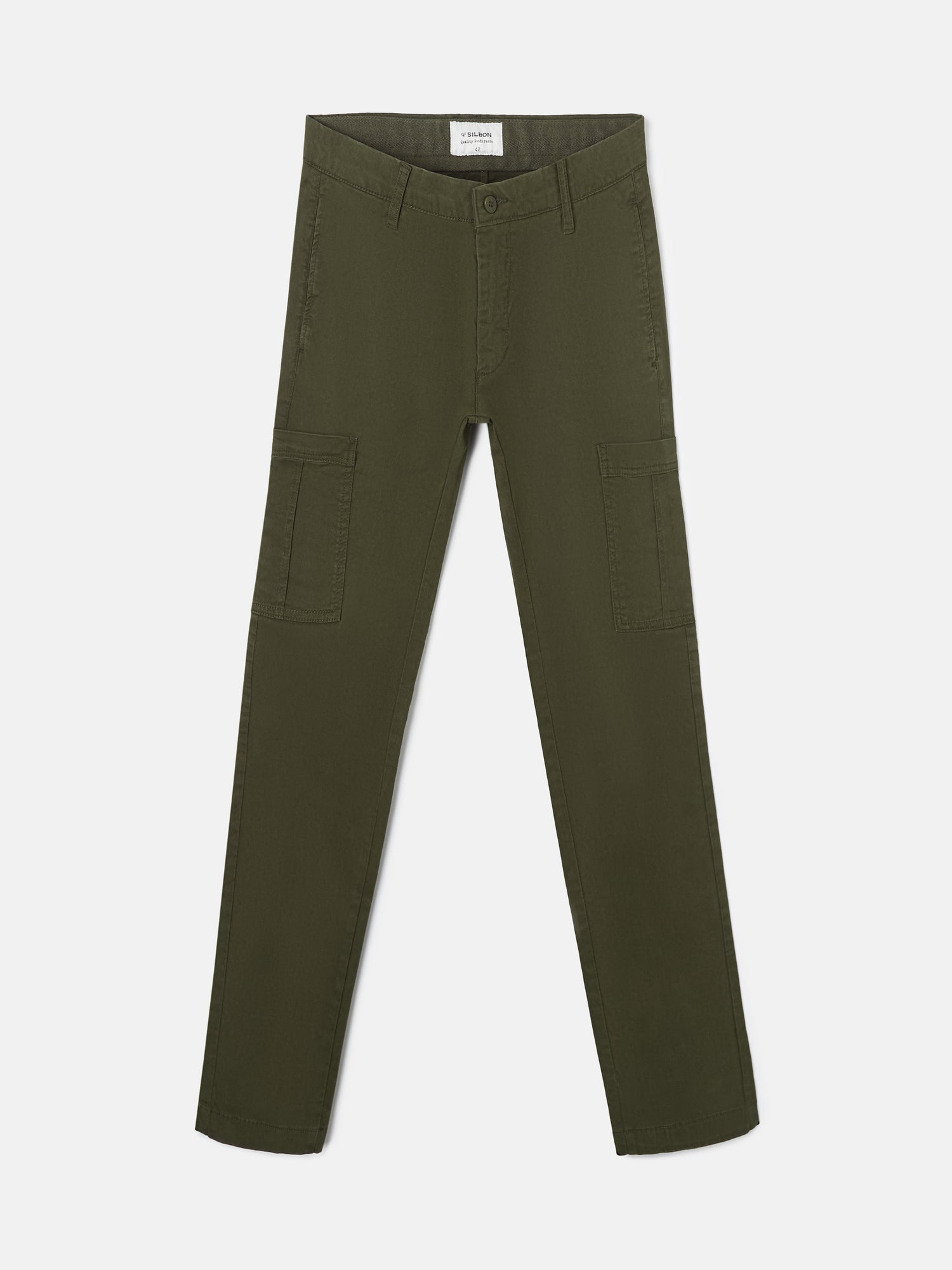 Pantalon sport cargo verde