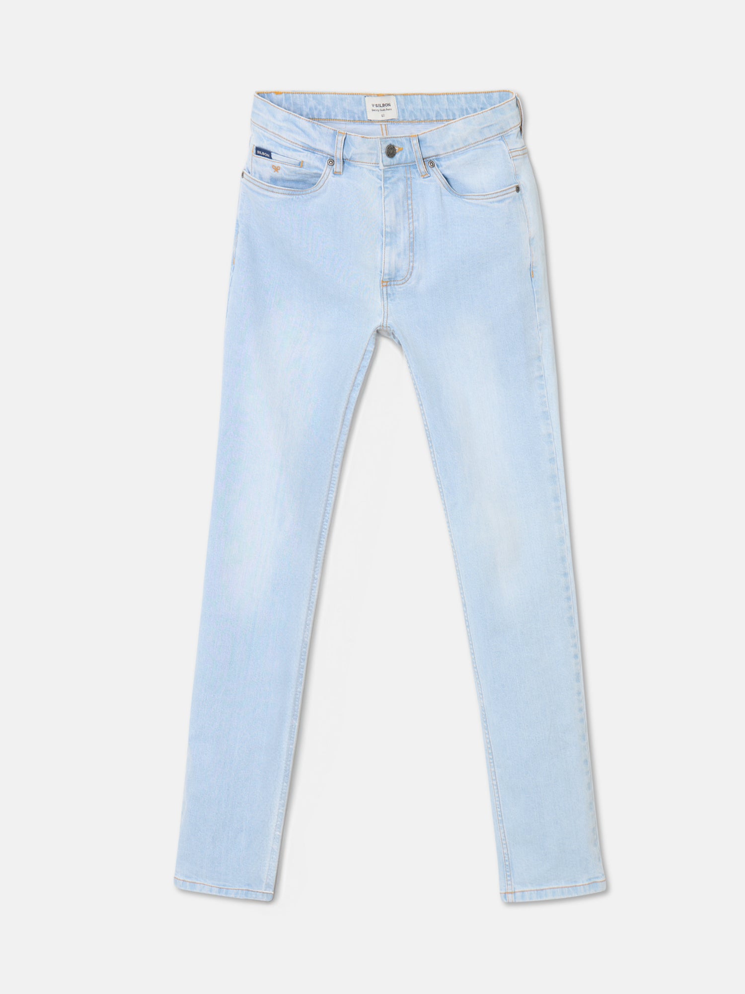 Pantalon sport denim azul claro