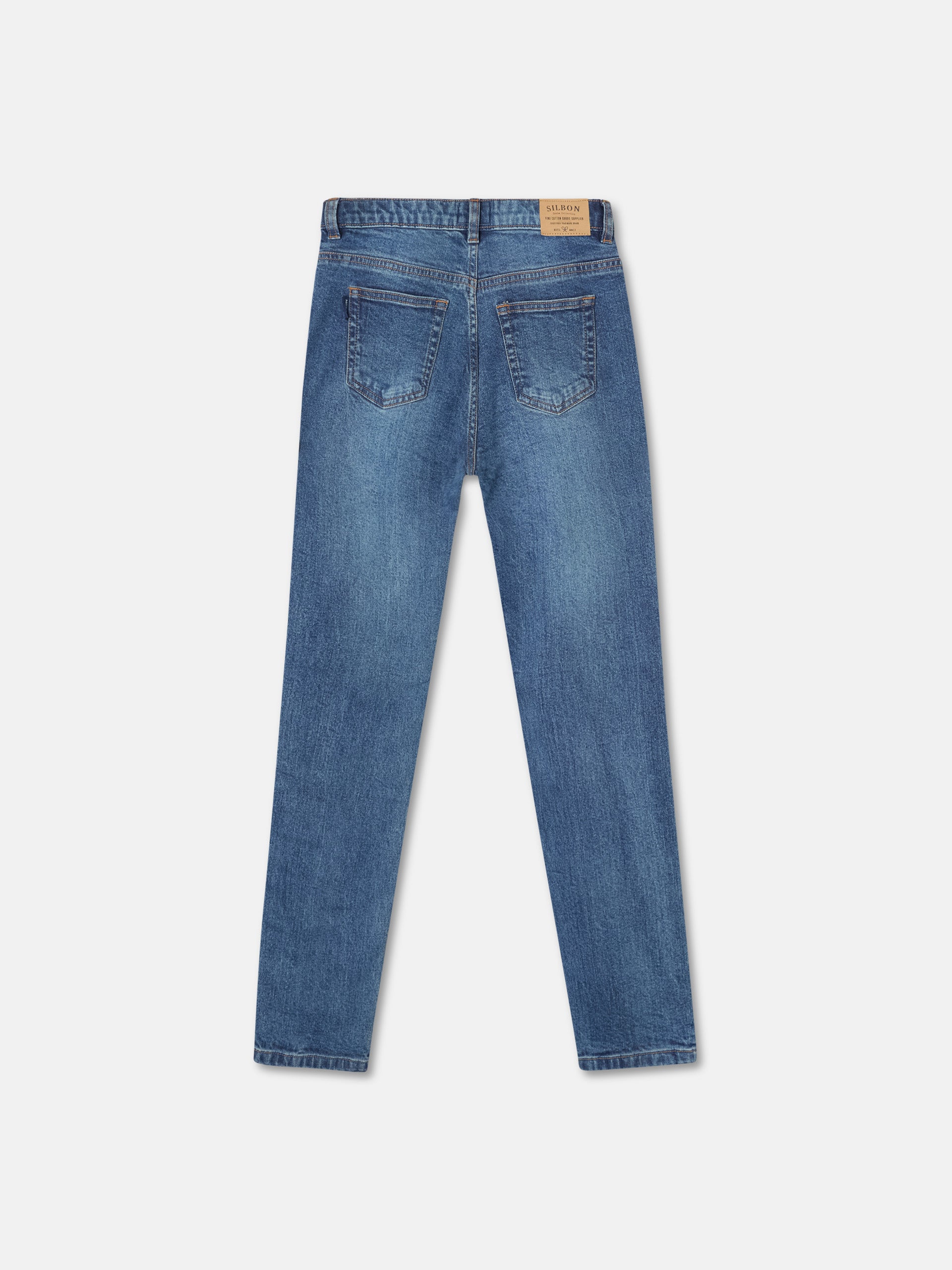 Pantalon jeans kids azul medio