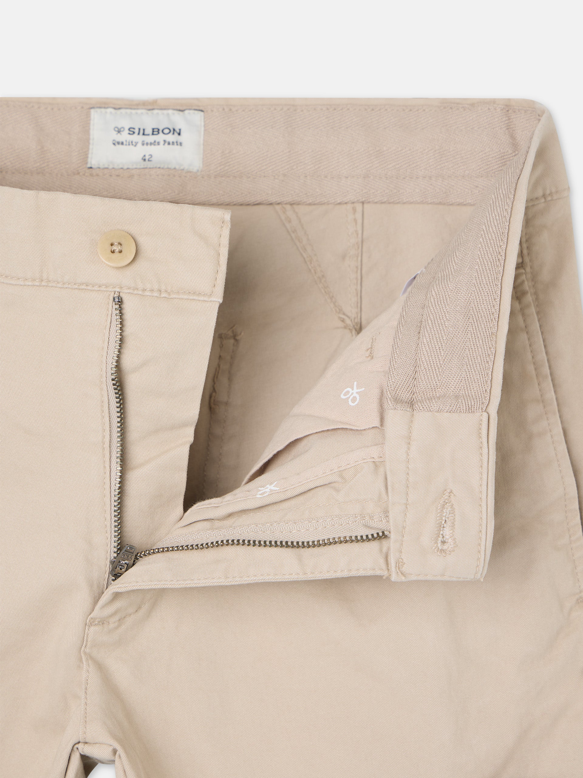 Pantalon sport cargo beige medio