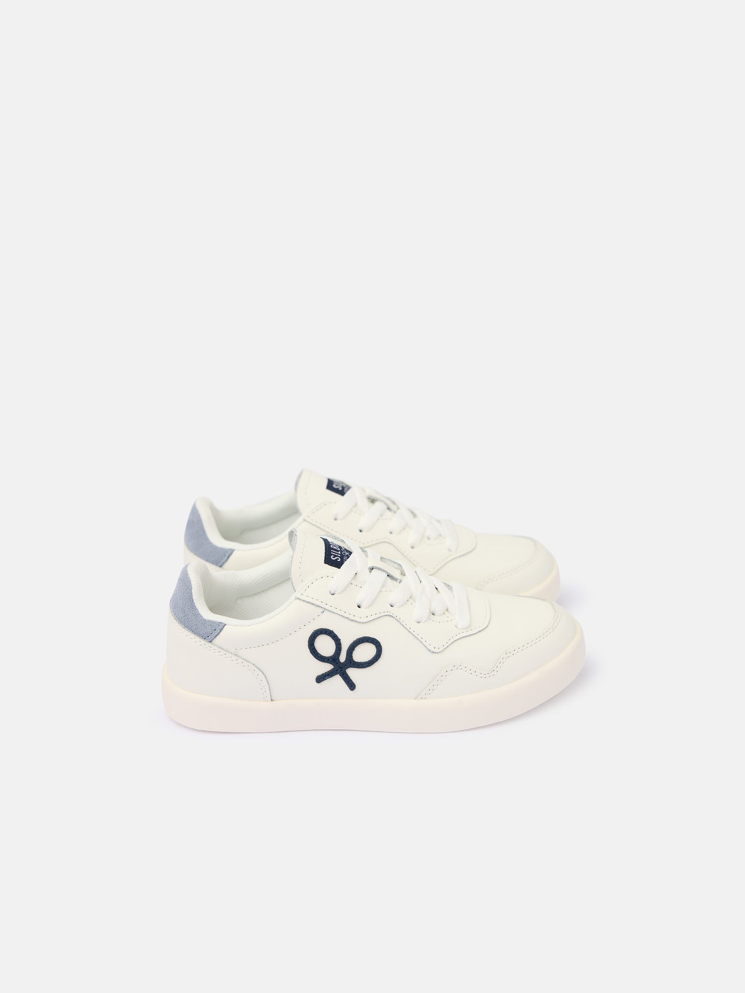 Zapatilla kids tenis raqueta blanca 