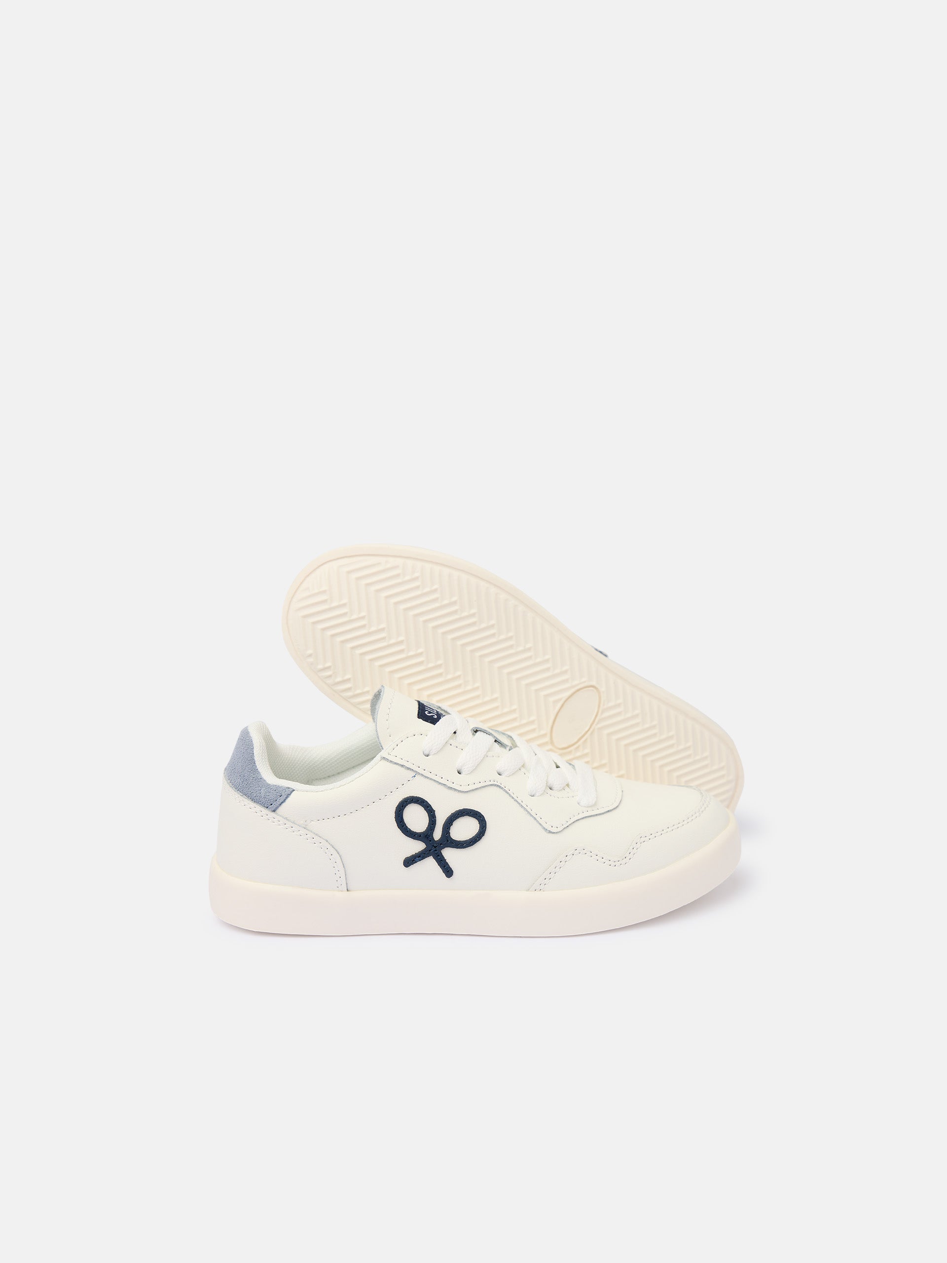 Zapatilla kids tenis raqueta blanca 