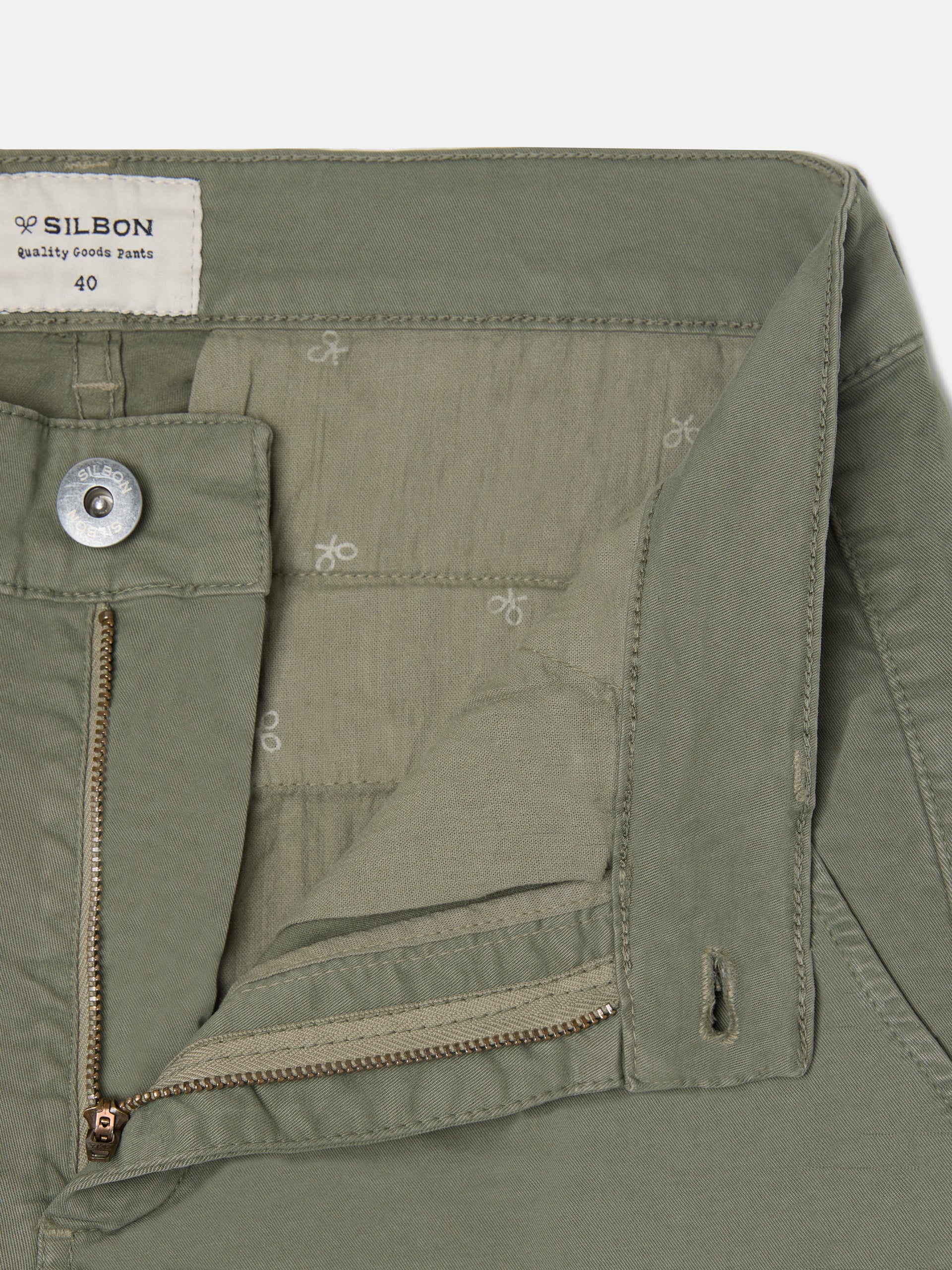 Pantalon sport cargo style verde